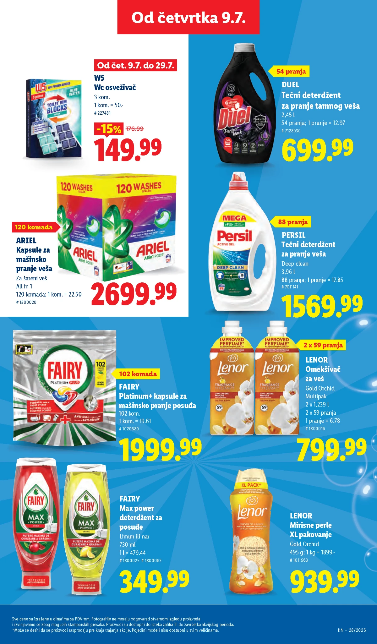 Lidl katalog strana 39 – nove akcije i ponude