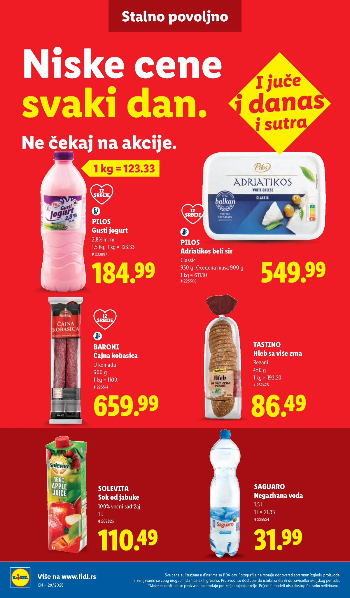 Lidl katalog strana 40 – nove akcije i ponude