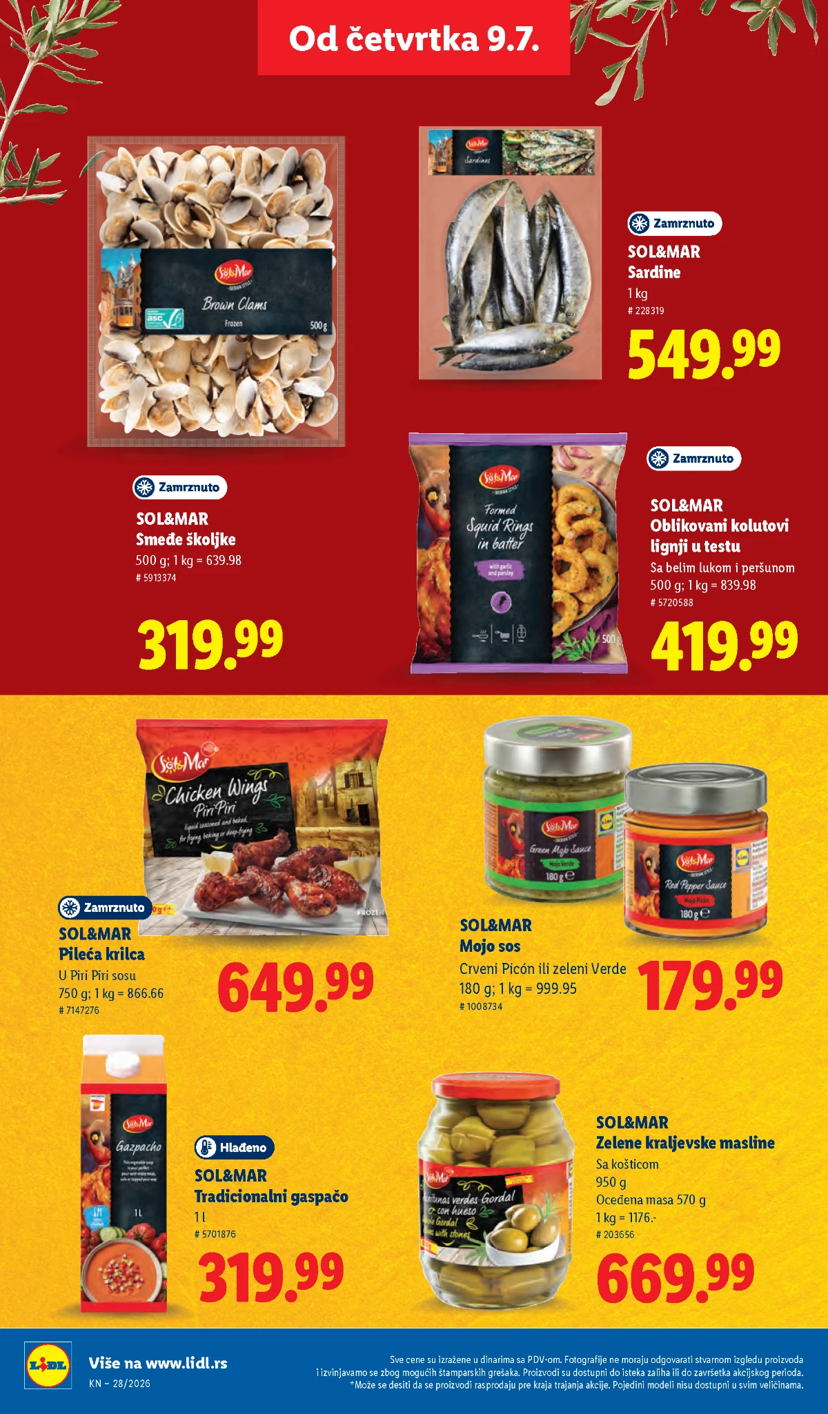 Lidl katalog strana 52 – nove akcije i ponude
