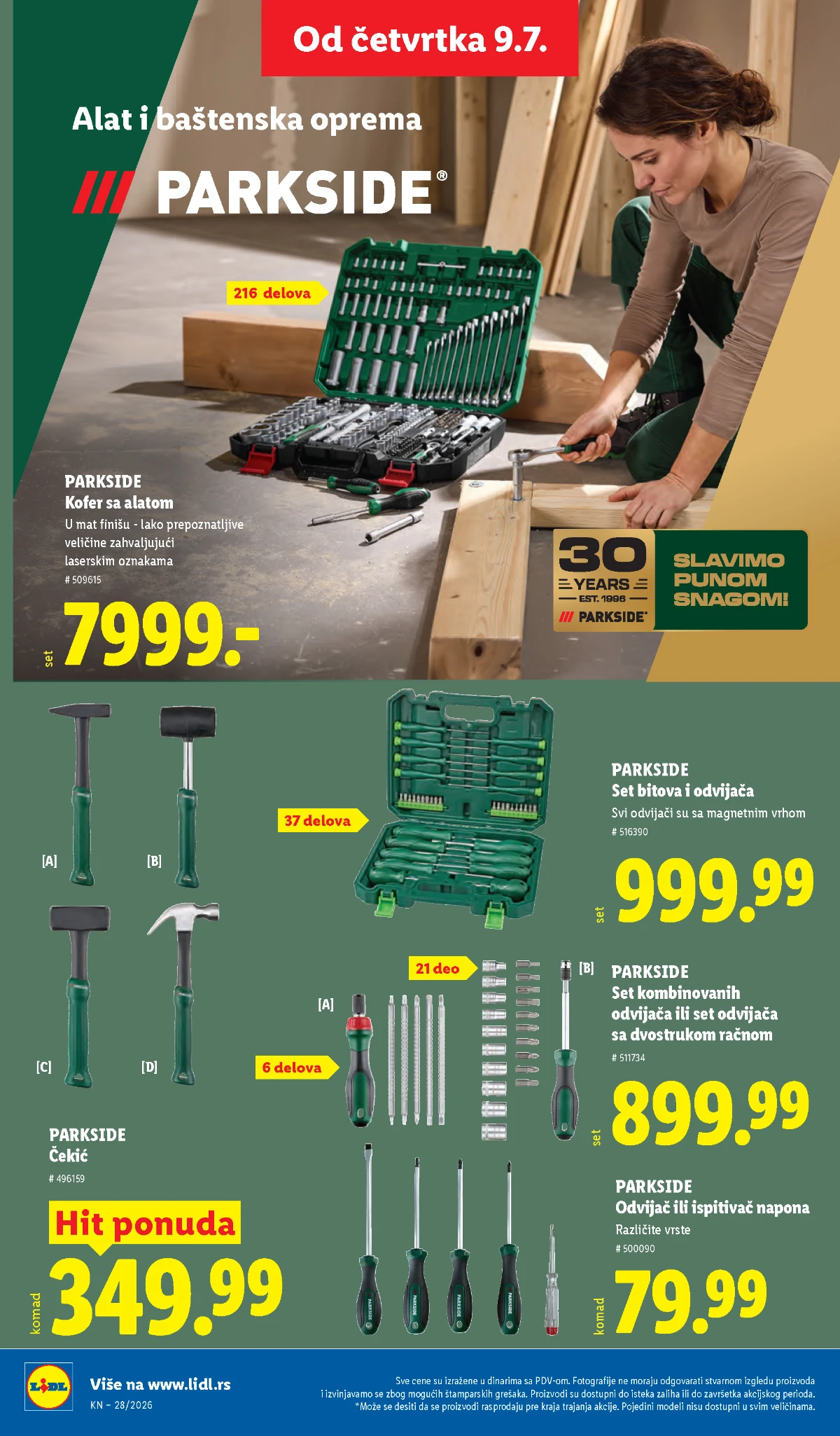 Lidl katalog strana 68 – nove akcije i ponude