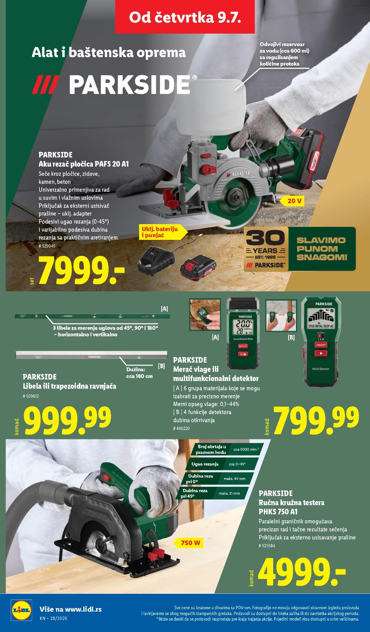 Lidl katalog strana 70 – nove akcije i ponude