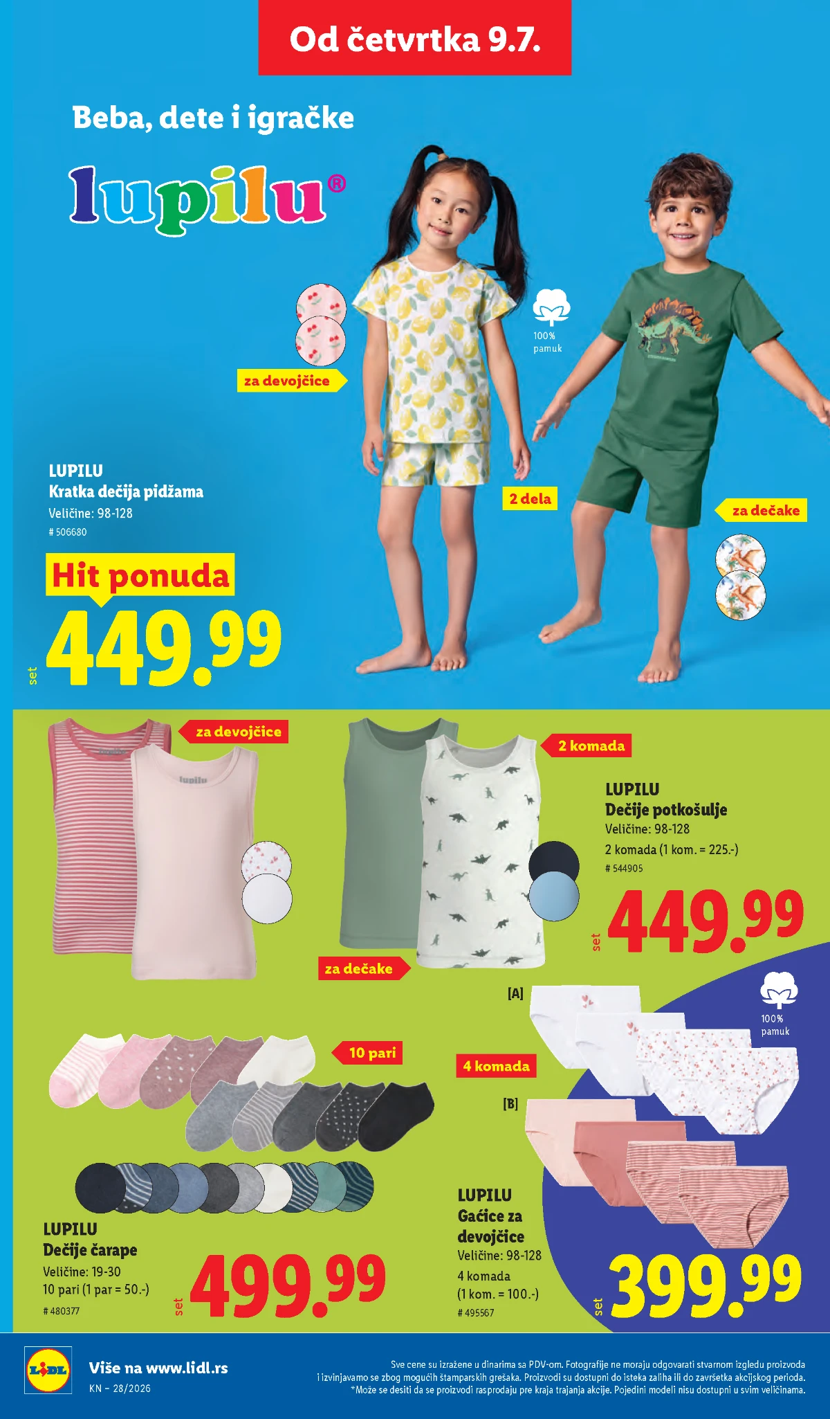 Lidl katalog strana 74 – nove akcije i ponude