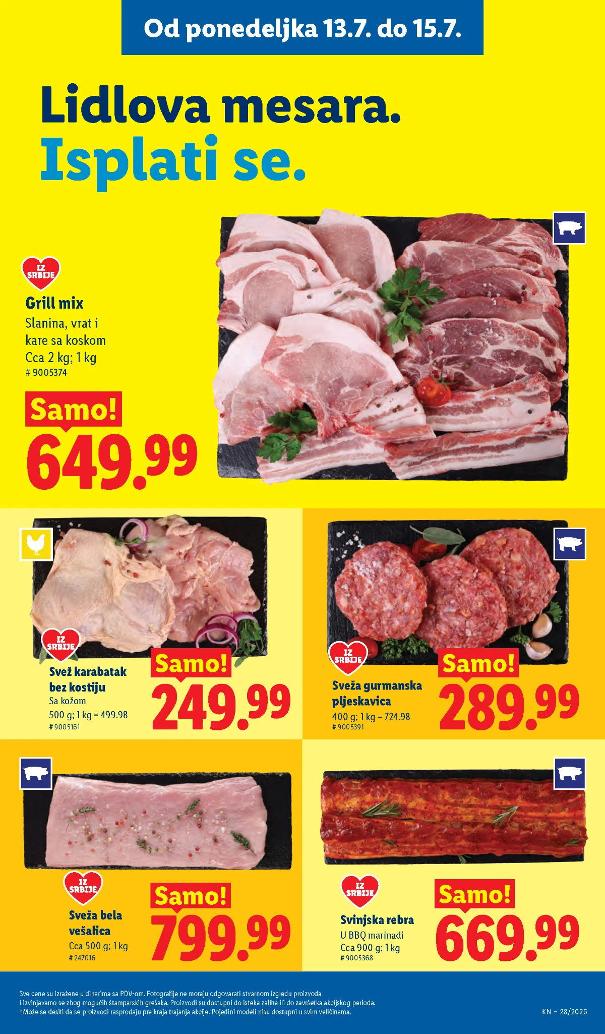 Lidl katalog strana 83 – nove akcije i ponude