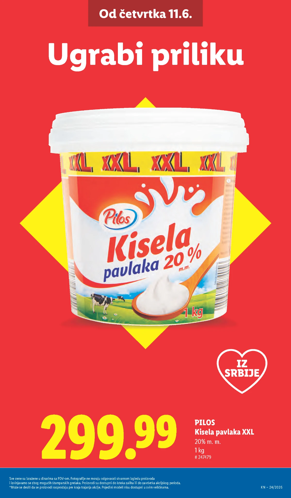 Borovnice, krompir, krastavci i banane na akciji u Lidl pijaci