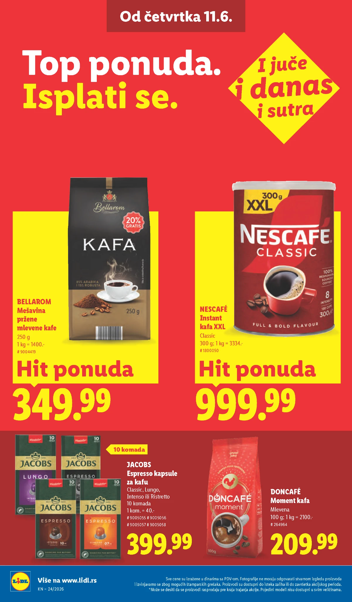 Lidl katalog sniženja i akcijskih ponuda strana 26
