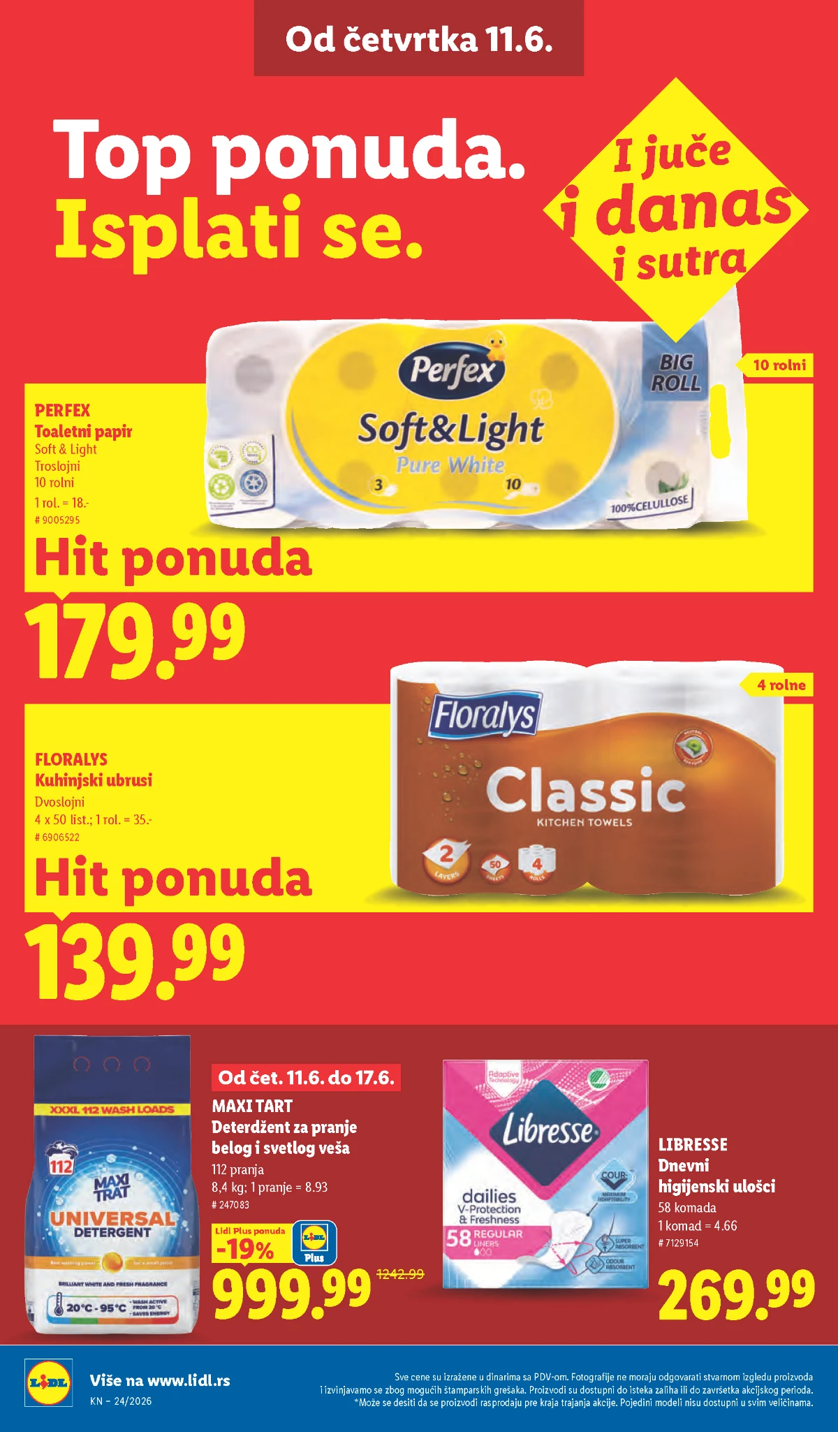 Lidl katalog sniženja i akcijskih ponuda strana 32