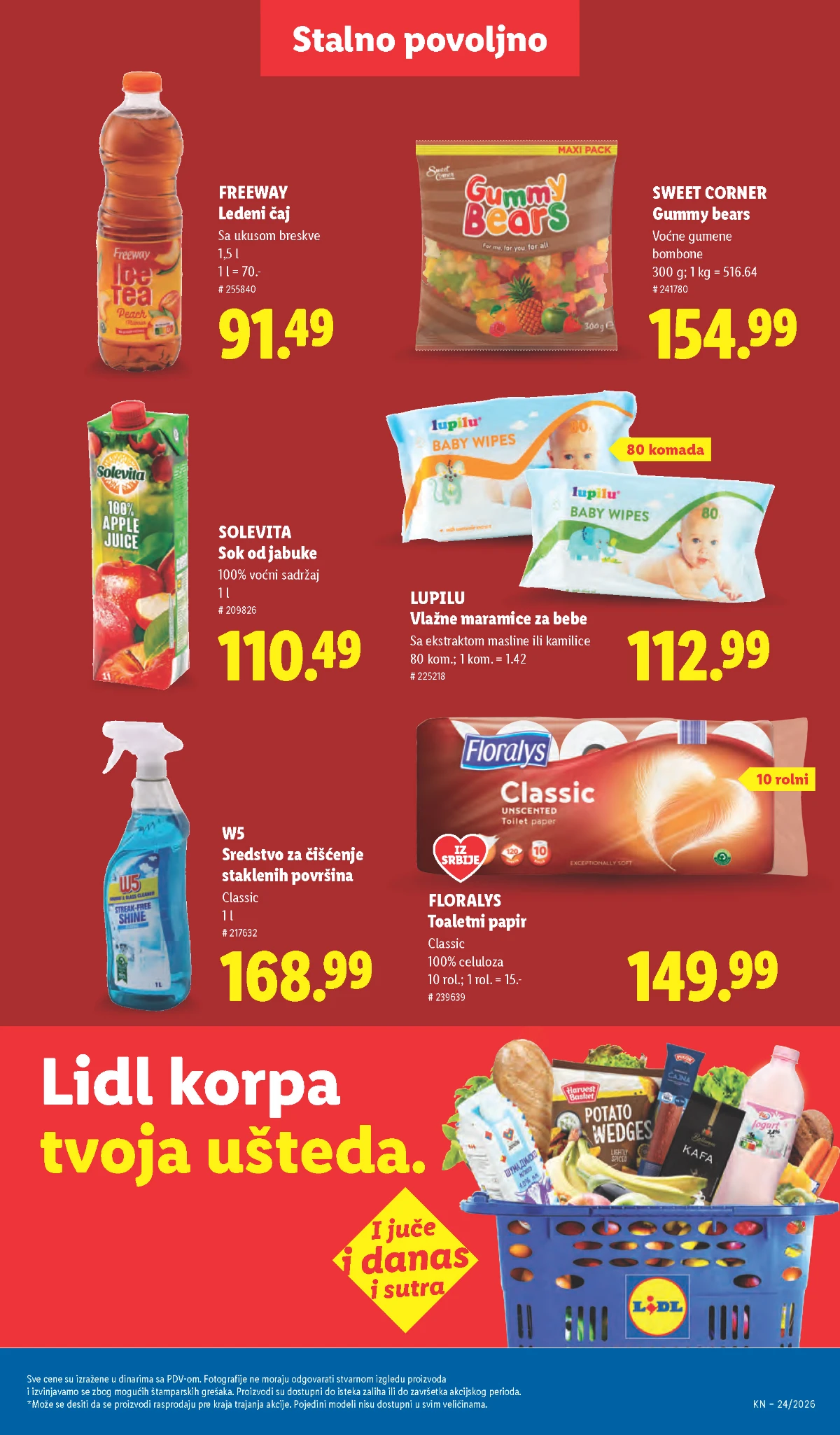 Lidl katalog sniženja i akcijskih ponuda strana 39