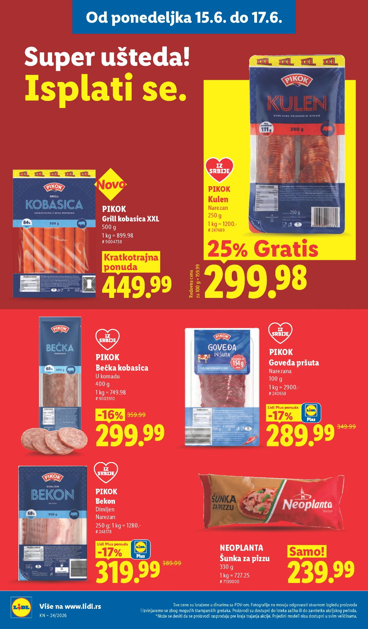 Lidl katalog sniženja i akcijskih ponuda strana 86
