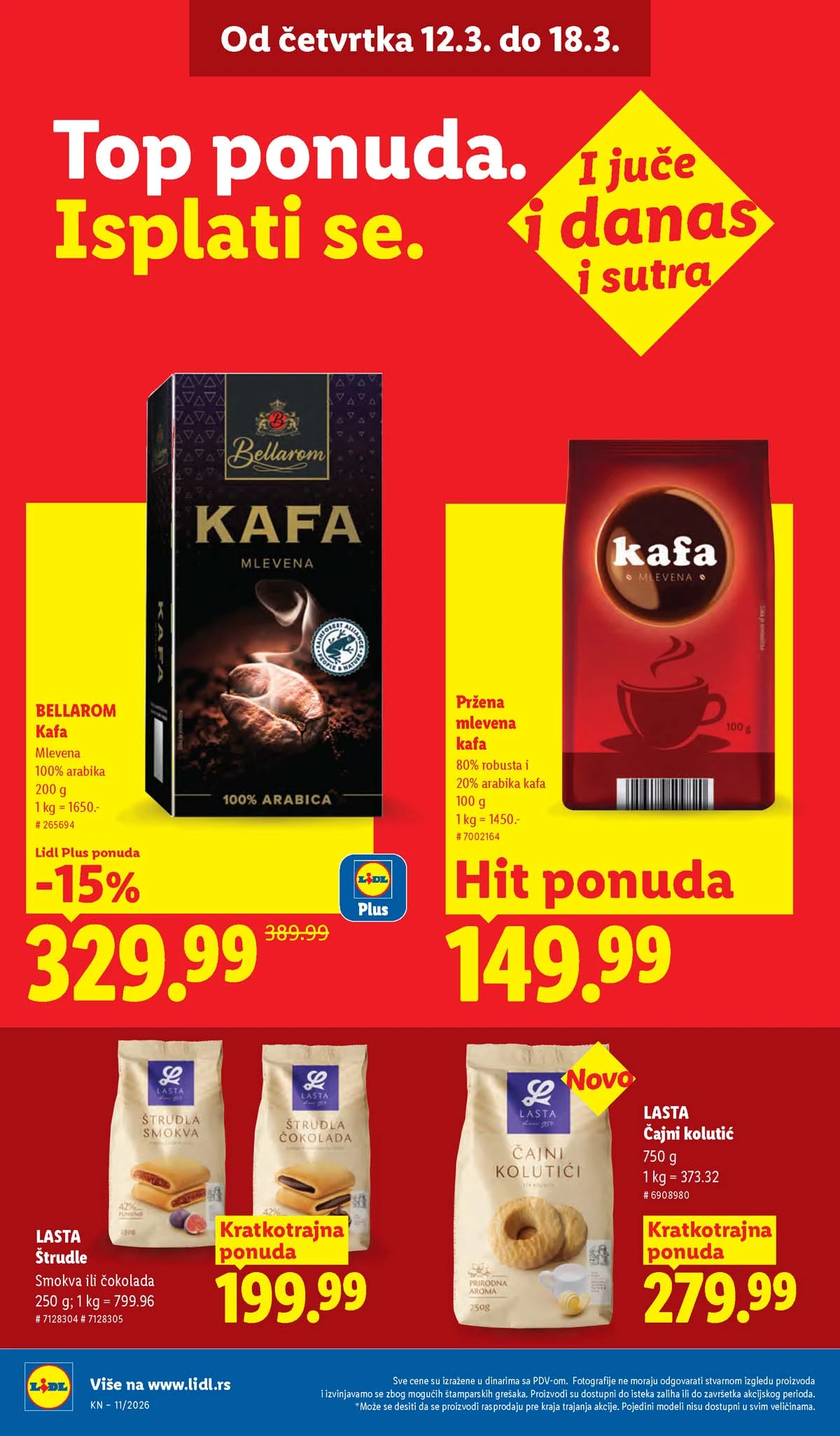 Katalog Lidl sniženja Katalozi Lidl kataloška ponuda