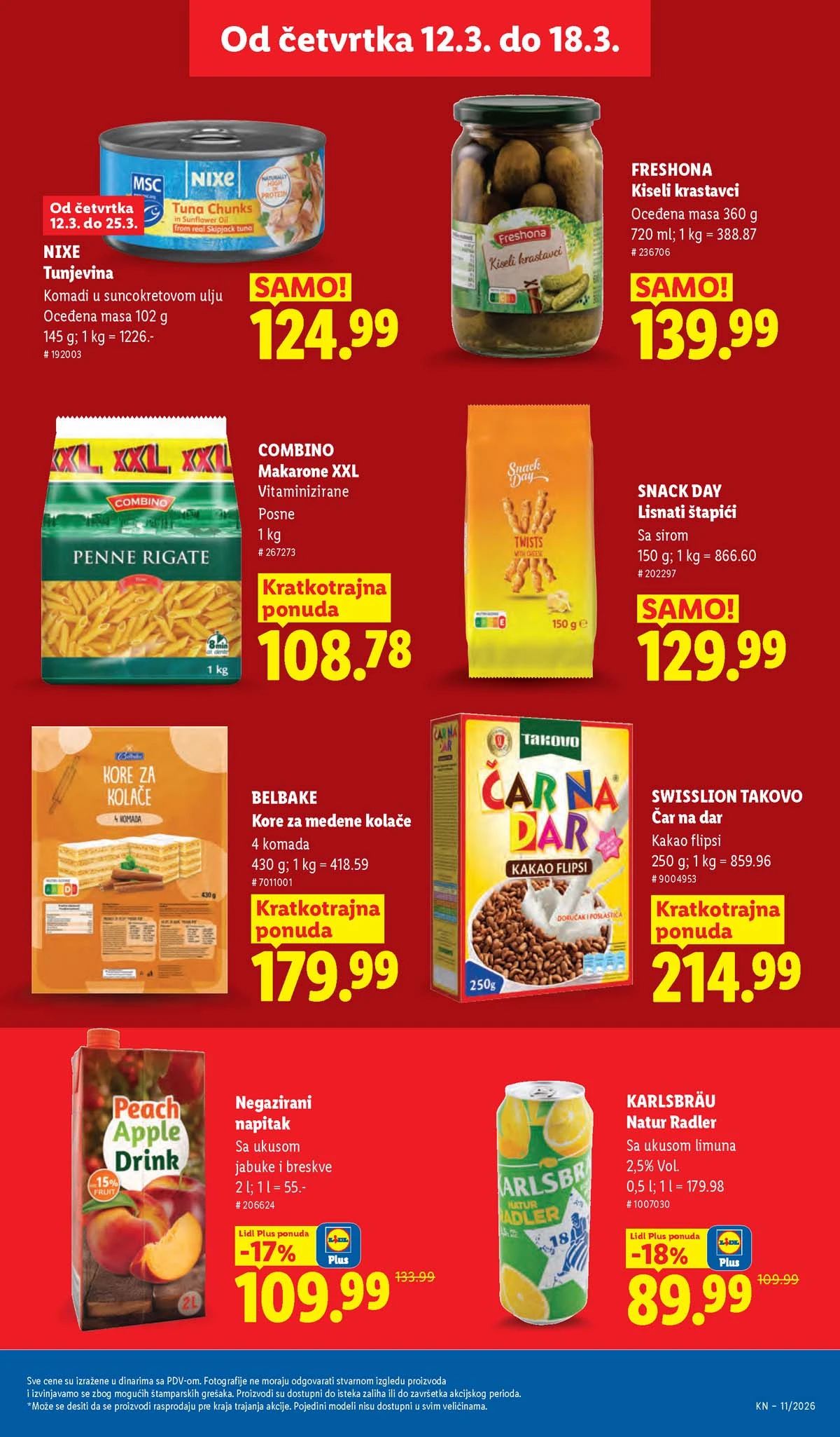 Katalog Lidl sniženja Katalozi Lidl kataloška ponuda