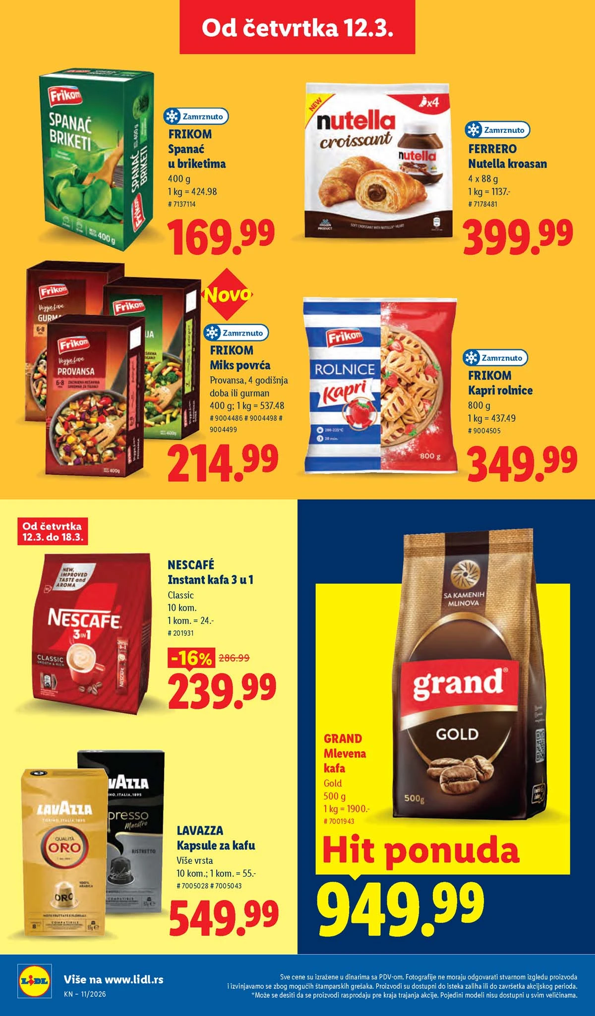 Katalog Lidl sniženja Katalozi Lidl kataloška ponuda