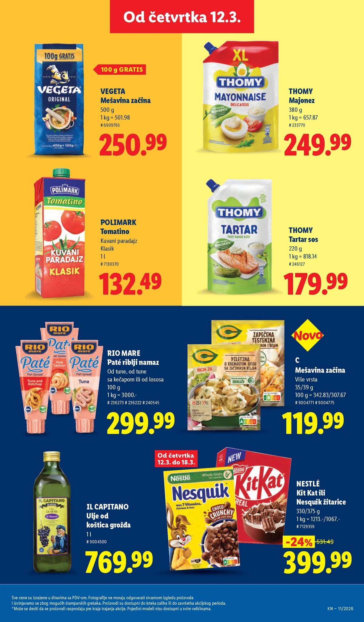 Katalog Lidl sniženja Katalozi Lidl kataloška ponuda