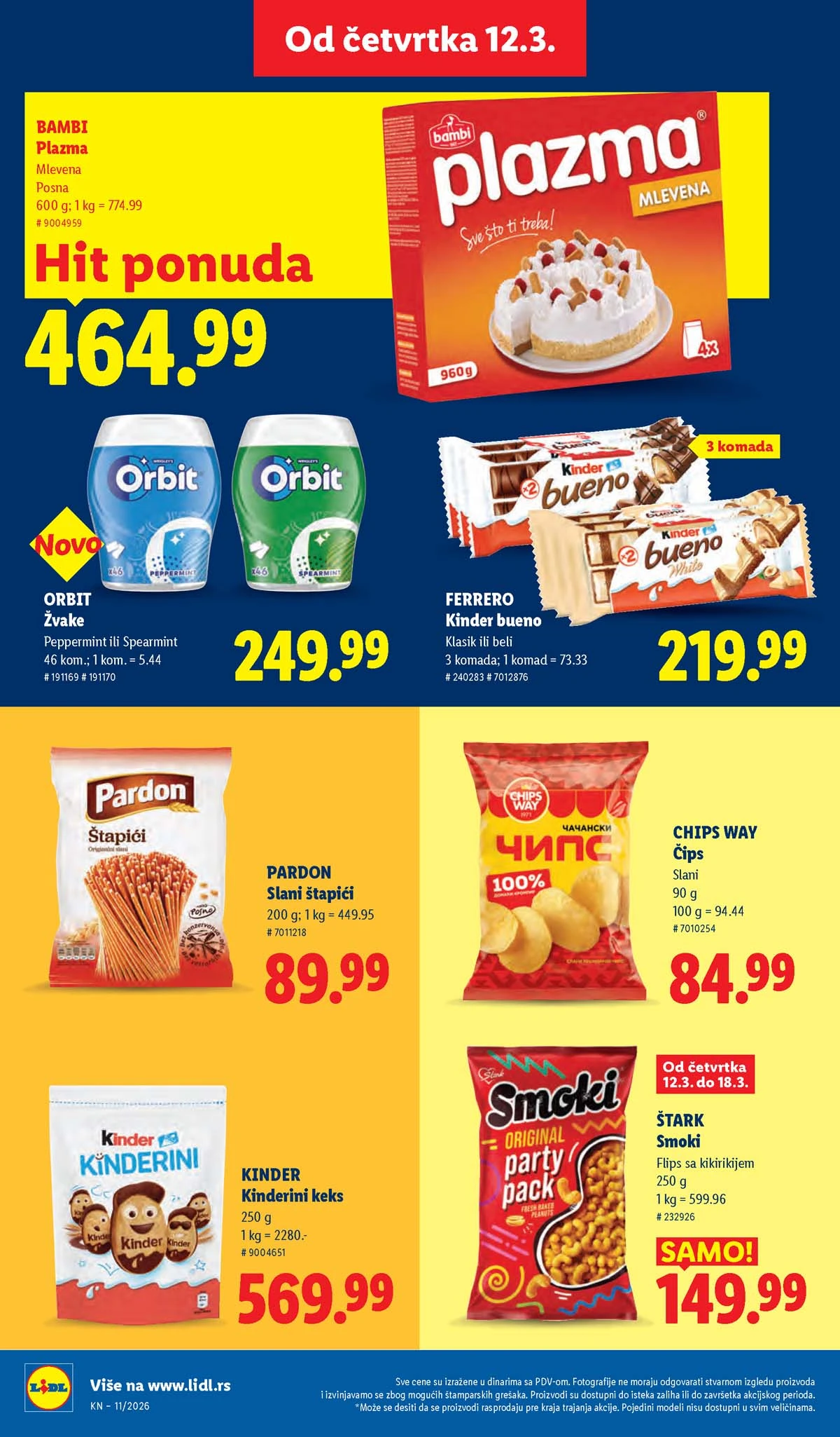 Katalog Lidl sniženja Katalozi Lidl kataloška ponuda