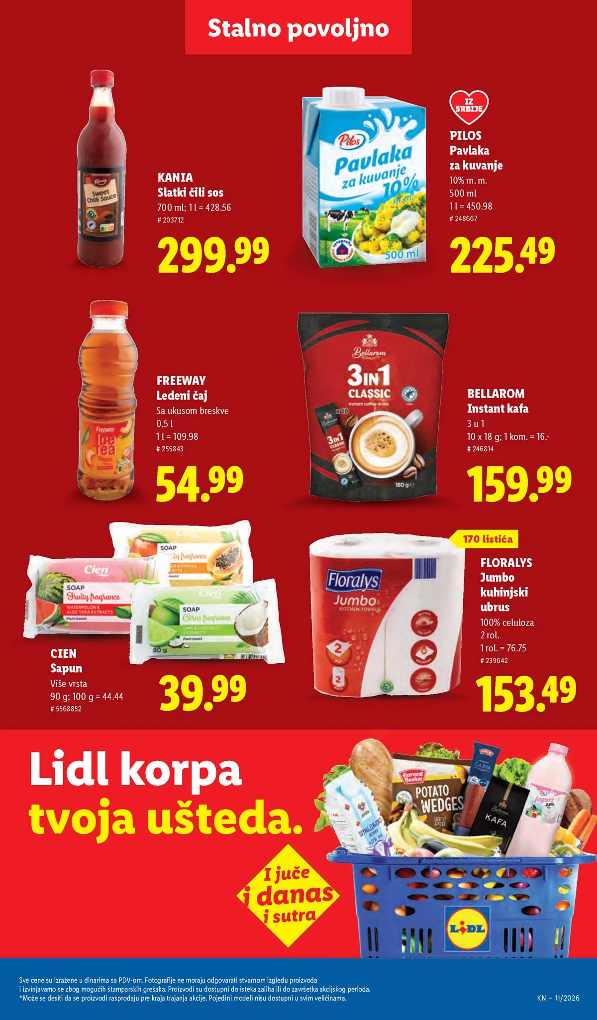 Katalog Lidl sniženja Katalozi Lidl kataloška ponuda