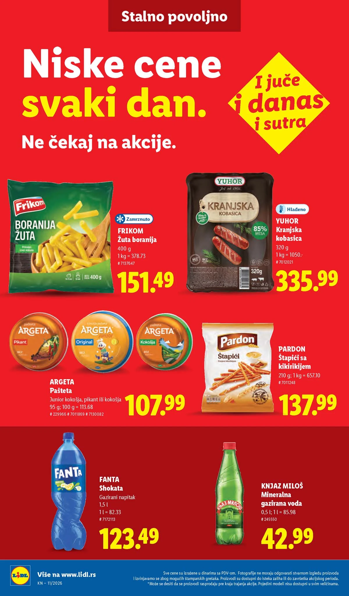 Katalog Lidl sniženja Katalozi Lidl kataloška ponuda