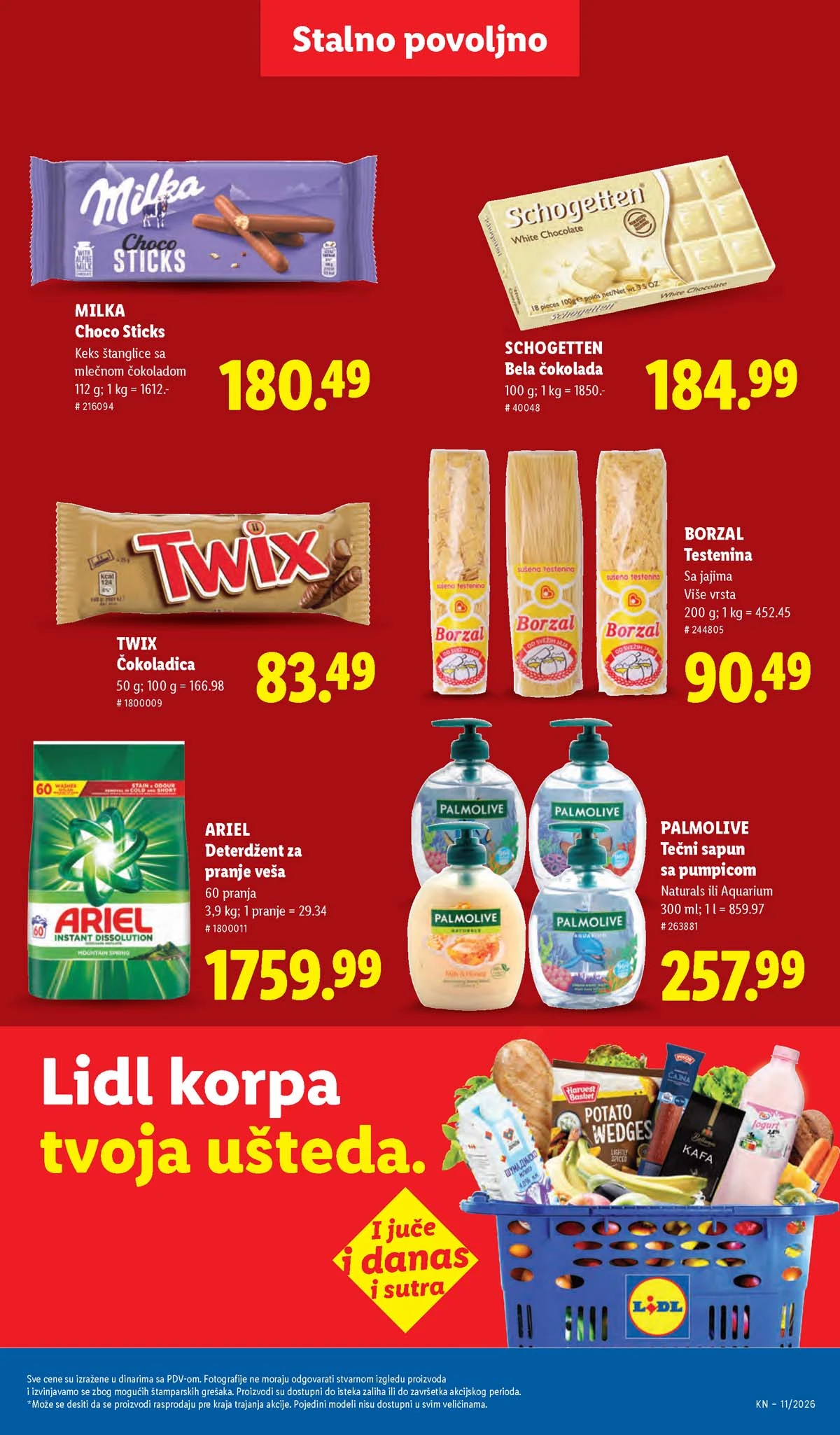 Katalog Lidl sniženja Katalozi Lidl kataloška ponuda
