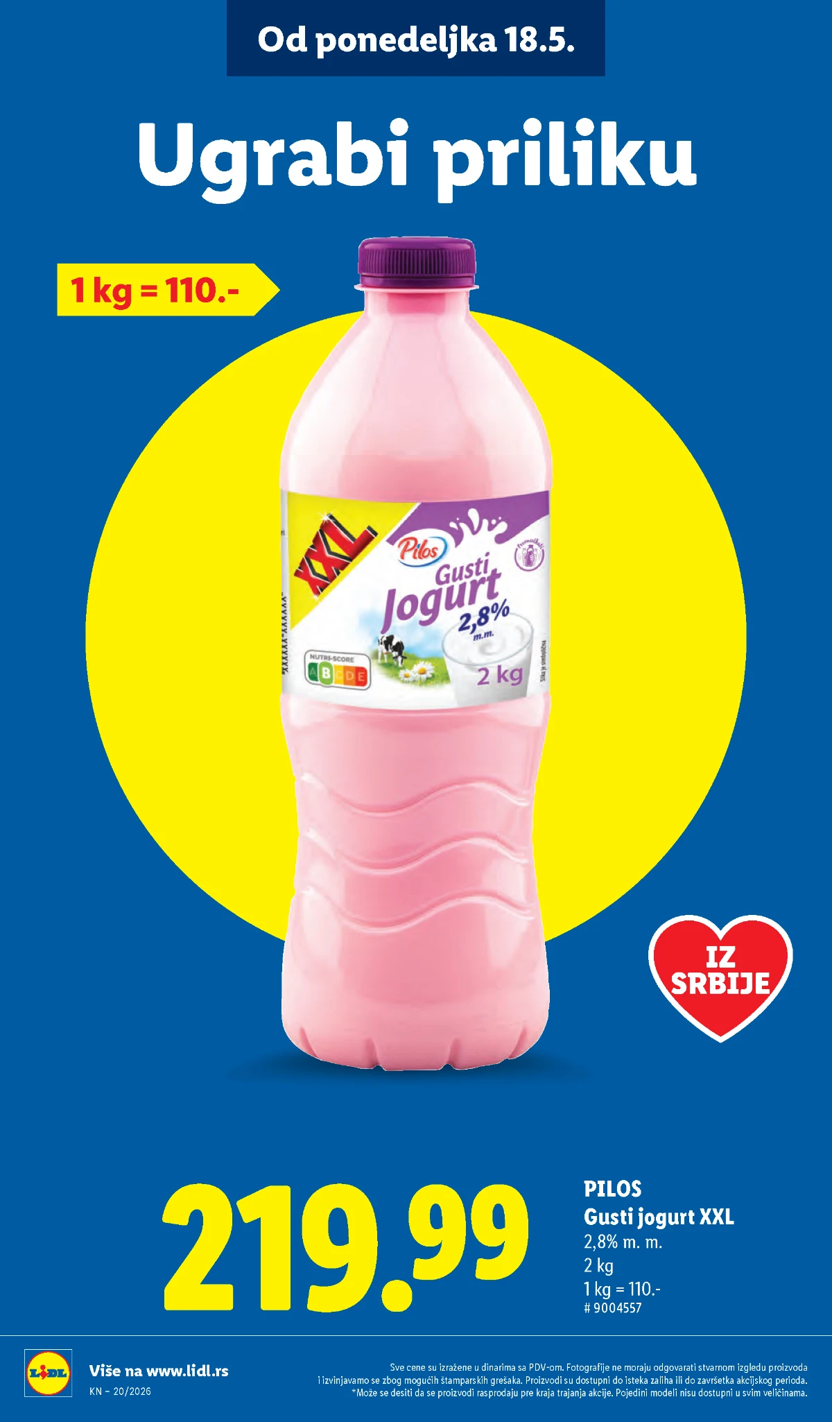Lidl katalog proizvodi za dom maj 2026 – kuhinjski i praktični artikli