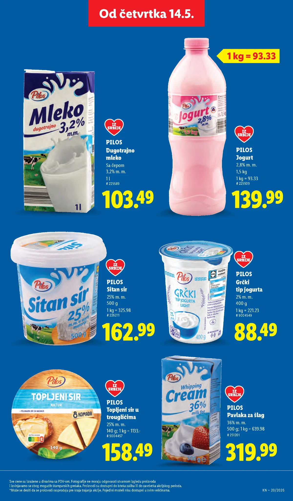 Lidl završne akcije maj 2026 – proizvodi po hit cenama