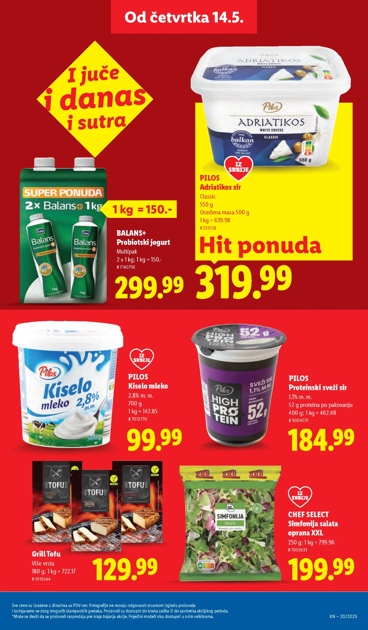 Lidl katalog akcija strana 21 hit ponude Srbija 2026