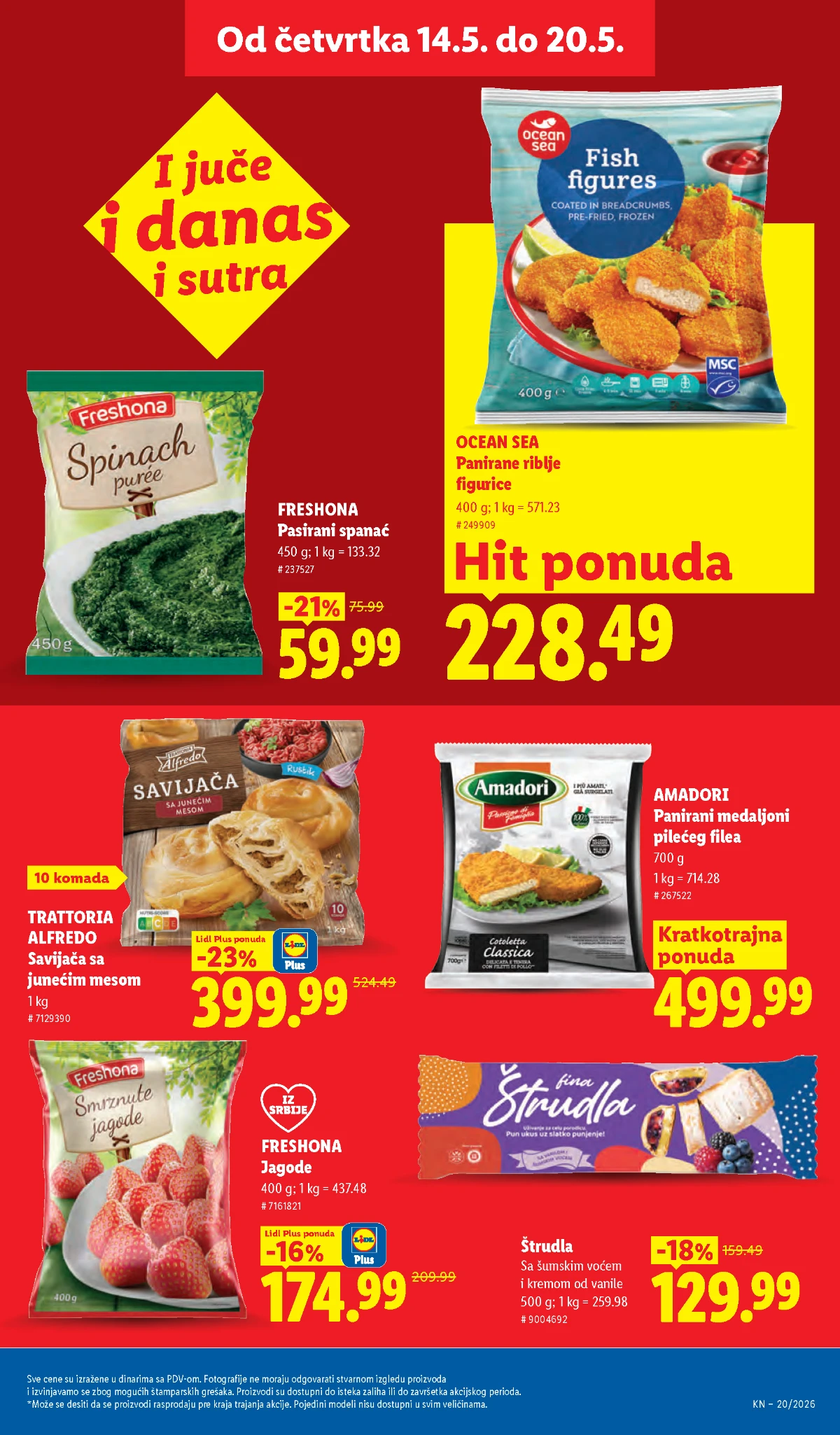 Lidl katalog akcija strana 23 hit ponude Srbija 2026