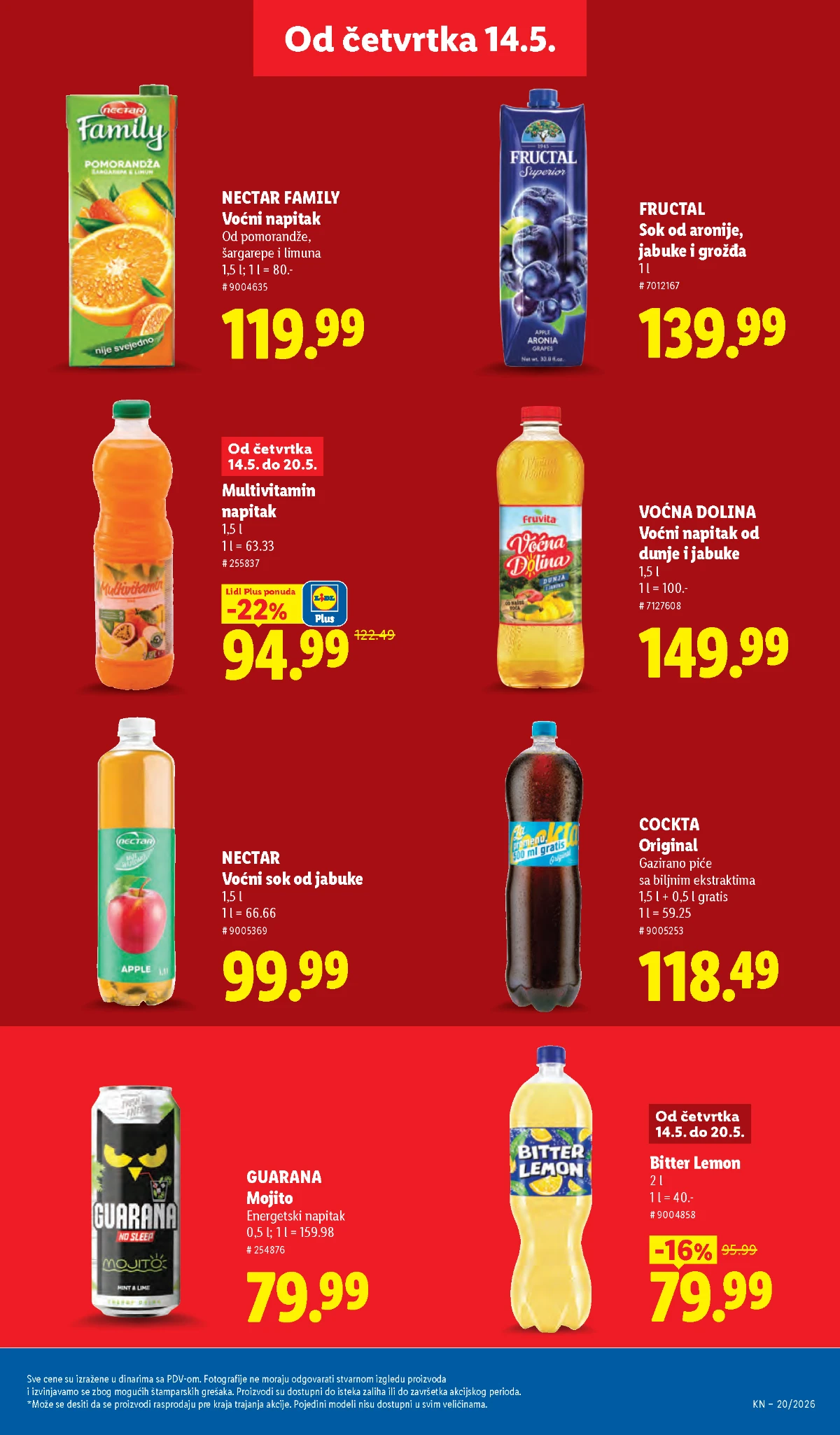 Lidl katalog akcija strana 29 hit ponude Srbija 2026