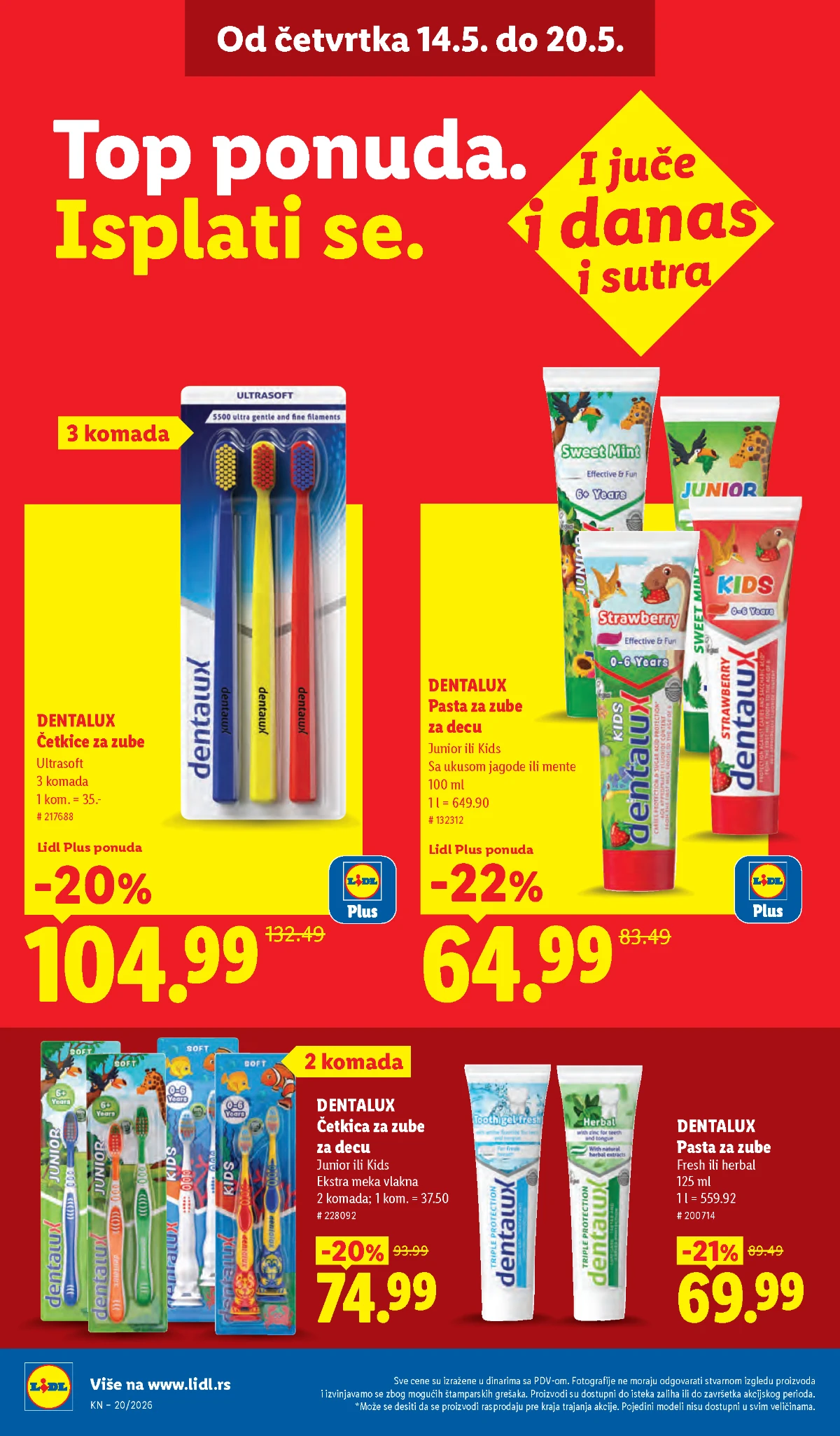 Lidl katalog akcija strana 30 hit ponude Srbija 2026