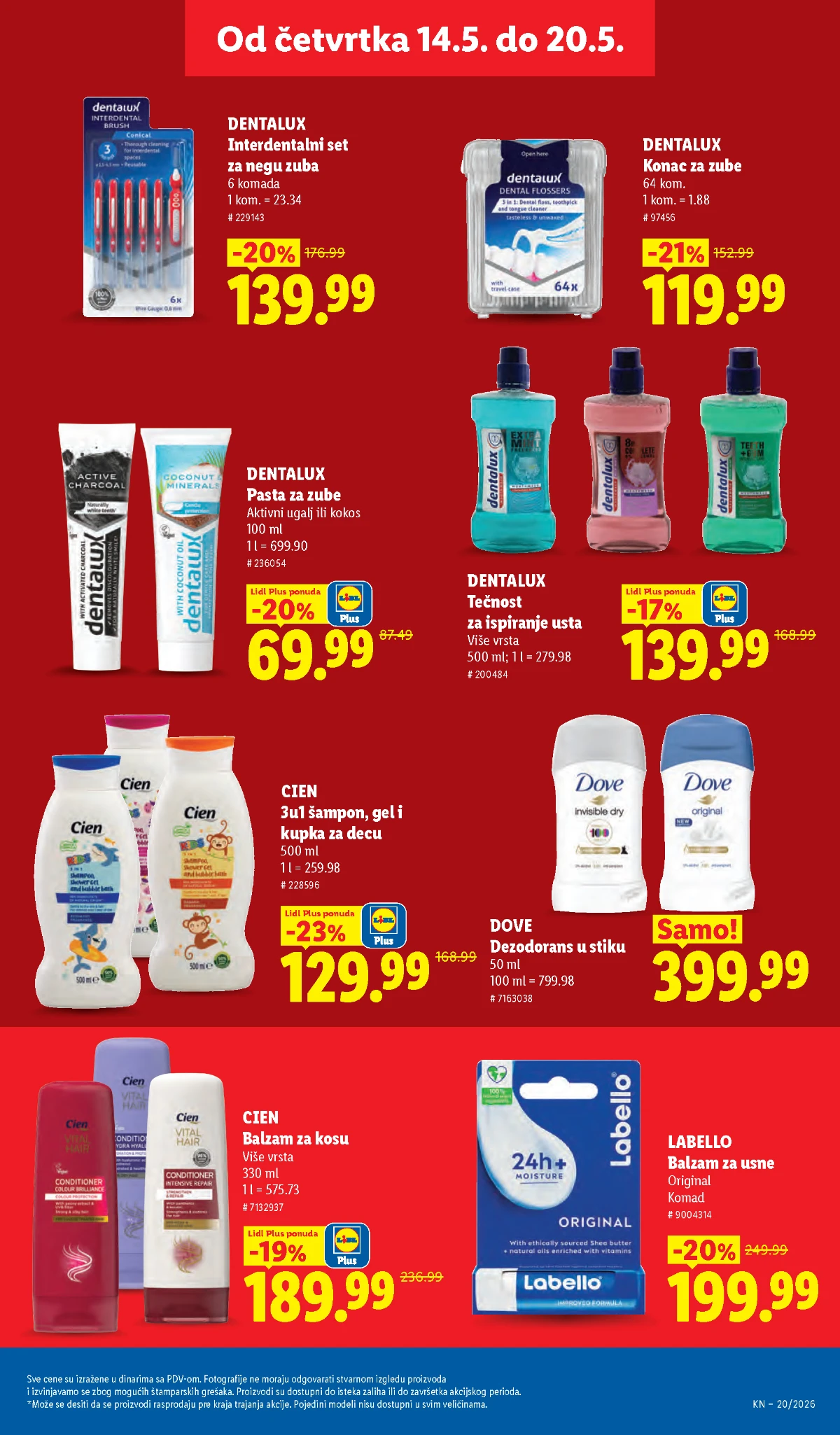 Lidl katalog akcija strana 31 hit ponude Srbija 2026
