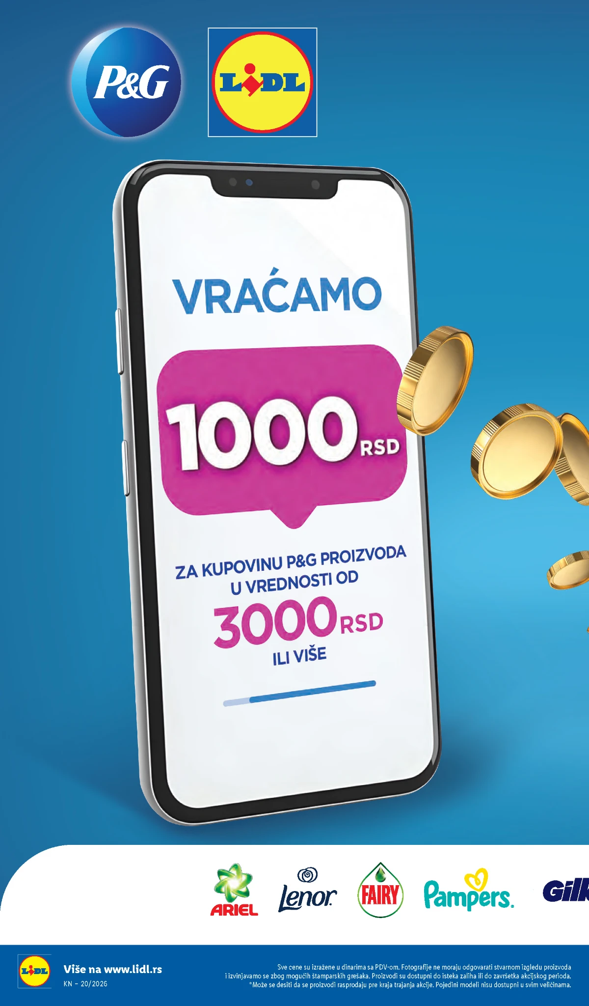 Lidl katalog akcija strana 36 hit ponude Srbija 2026