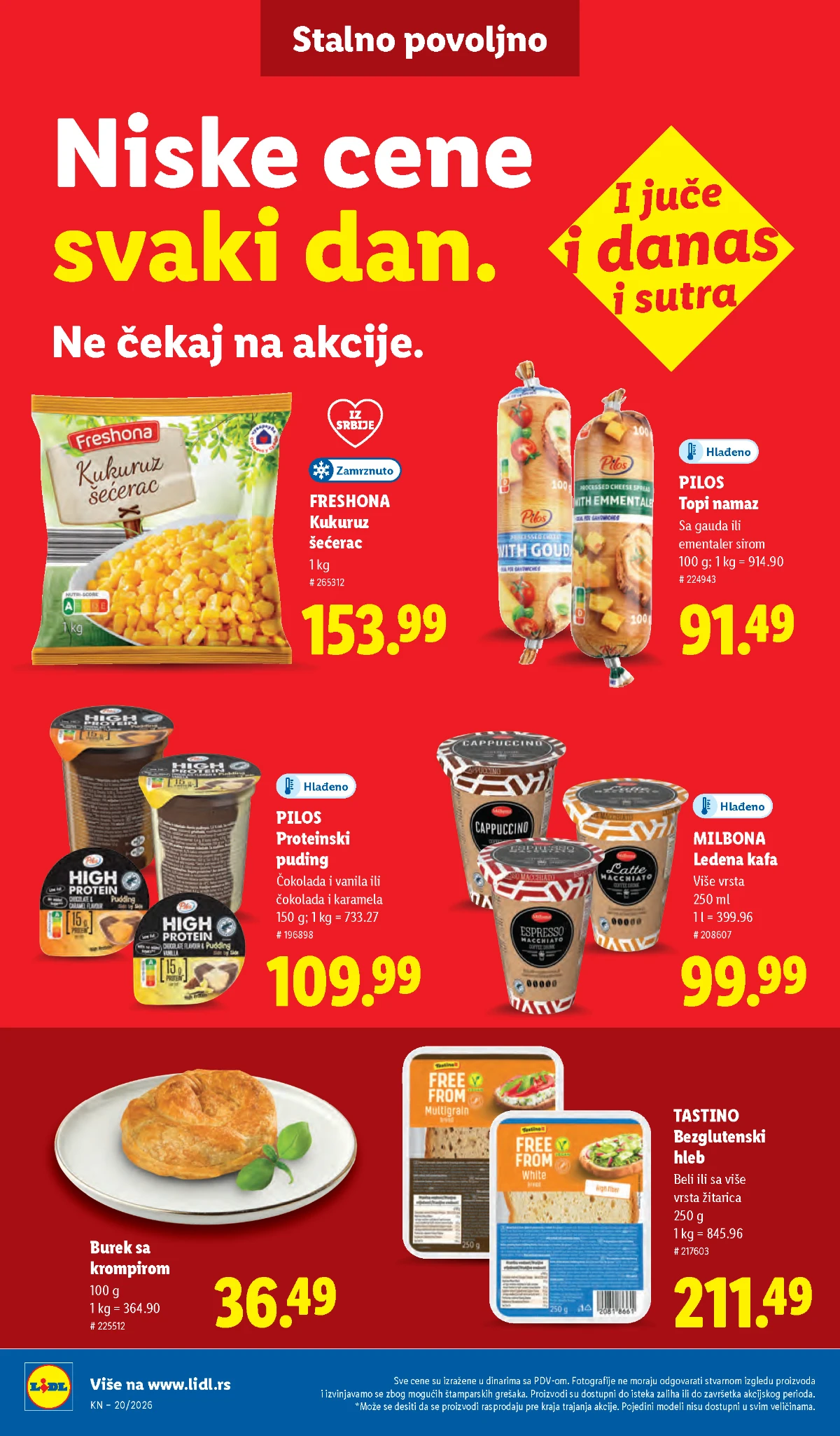 Lidl katalog akcija strana 40 hit ponude Srbija 2026