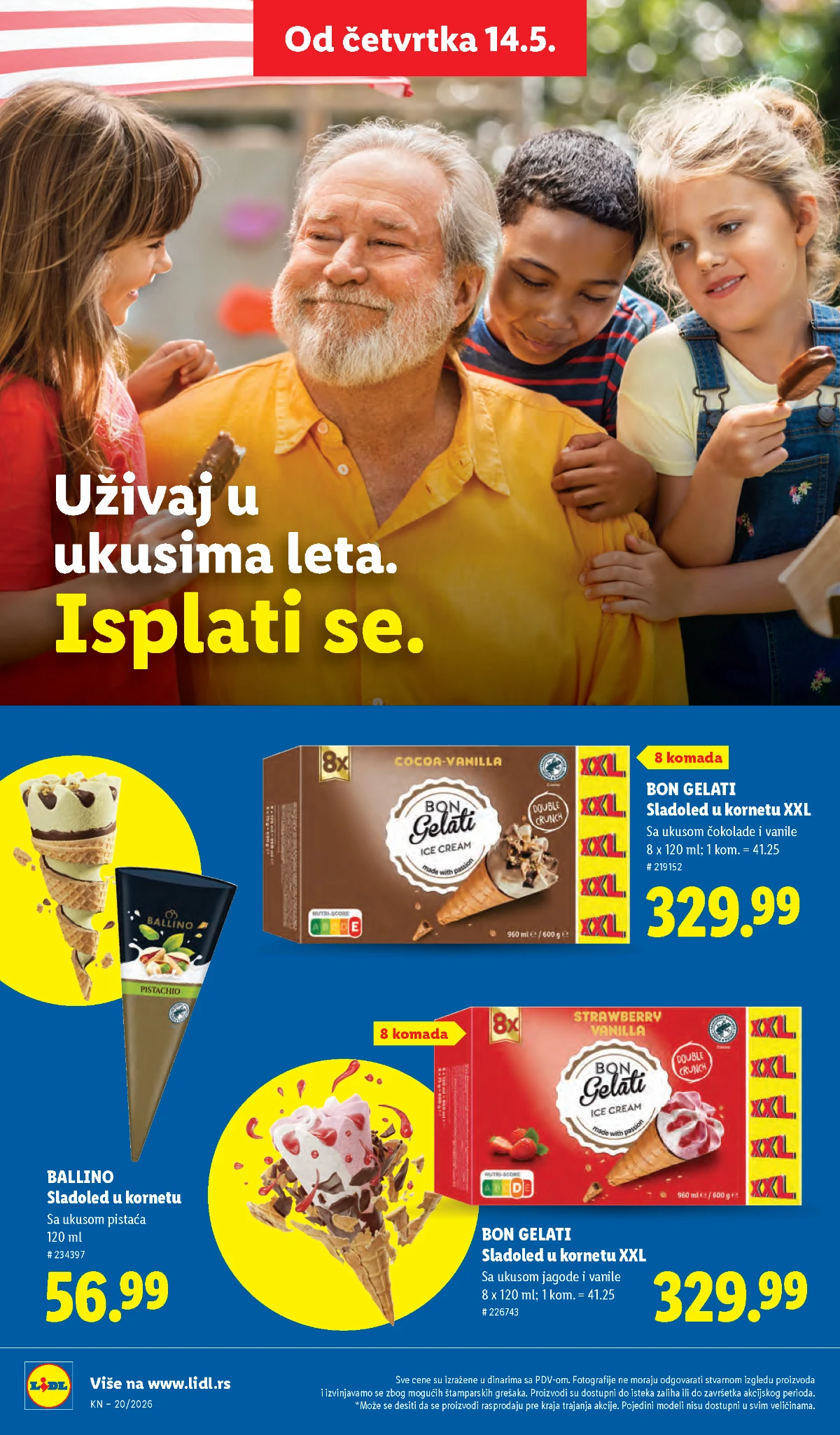 Lidl katalog akcija strana 44 hit ponude Srbija 2026
