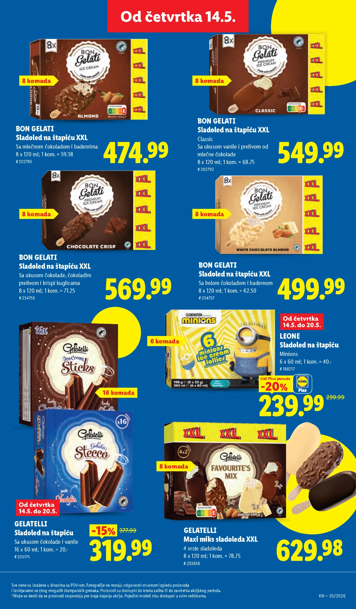 Lidl katalog akcija strana 45 hit ponude Srbija 2026