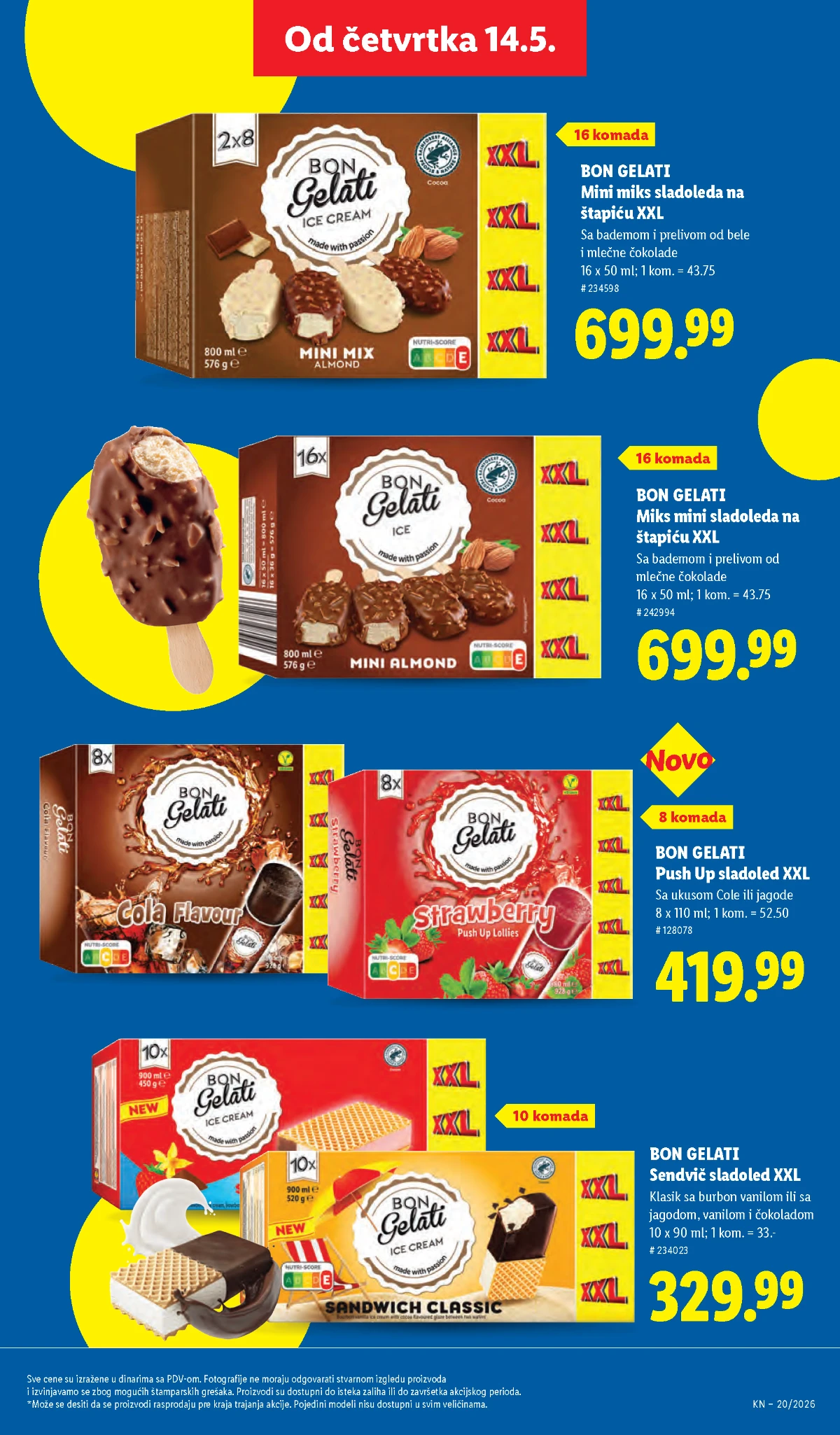 Lidl katalog akcija strana 47 hit ponude Srbija 2026