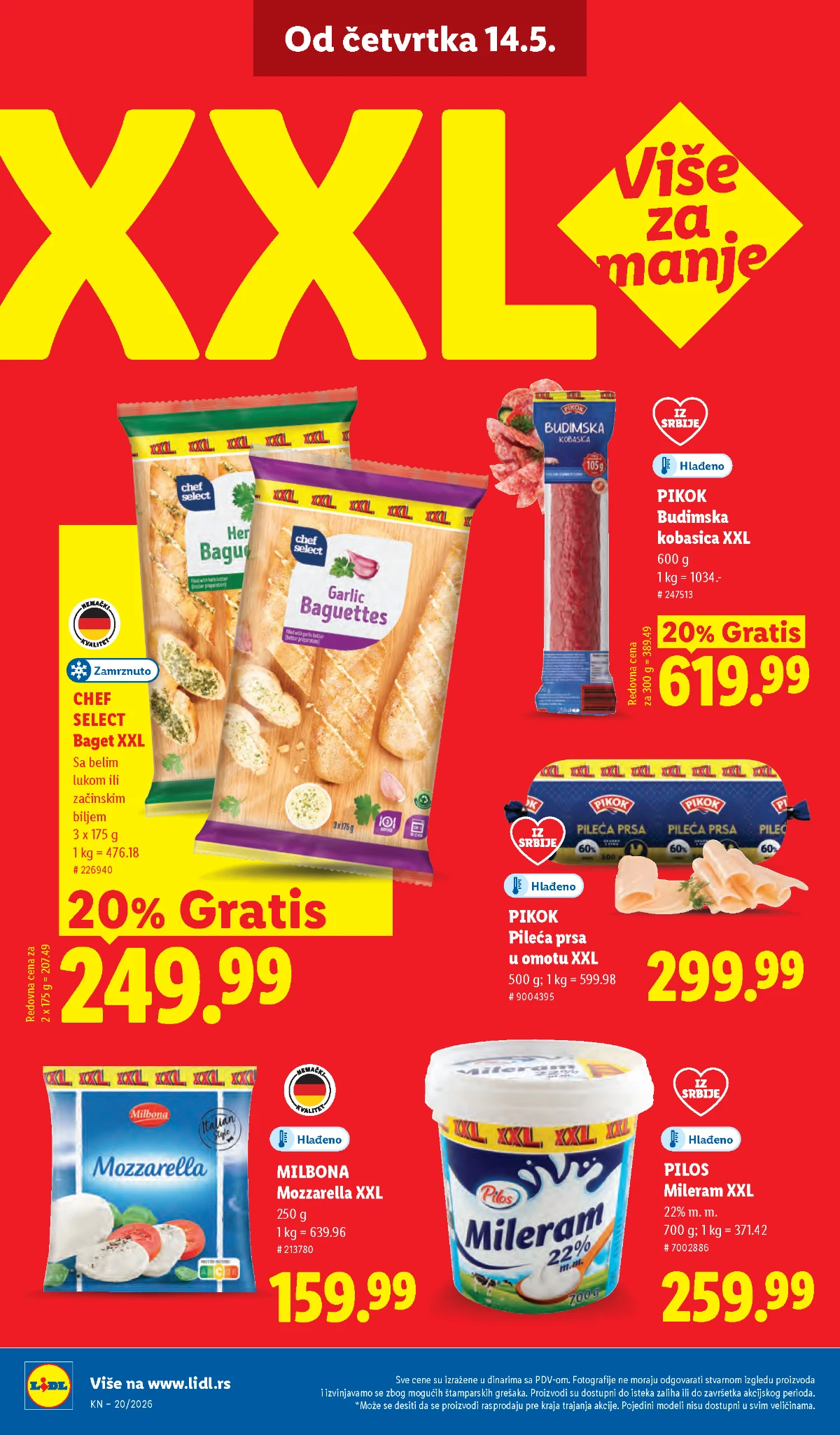 Lidl katalog akcija strana 48 hit ponude Srbija 2026