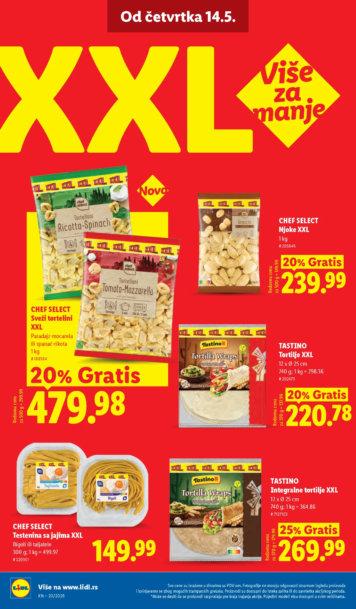 Lidl katalog akcija strana 52 hit ponude Srbija 2026