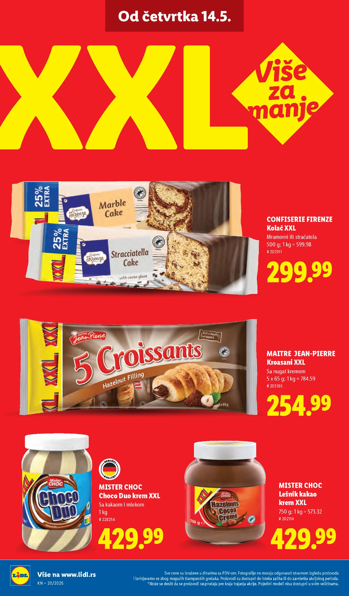Lidl katalog akcija strana 54 hit ponude Srbija 2026