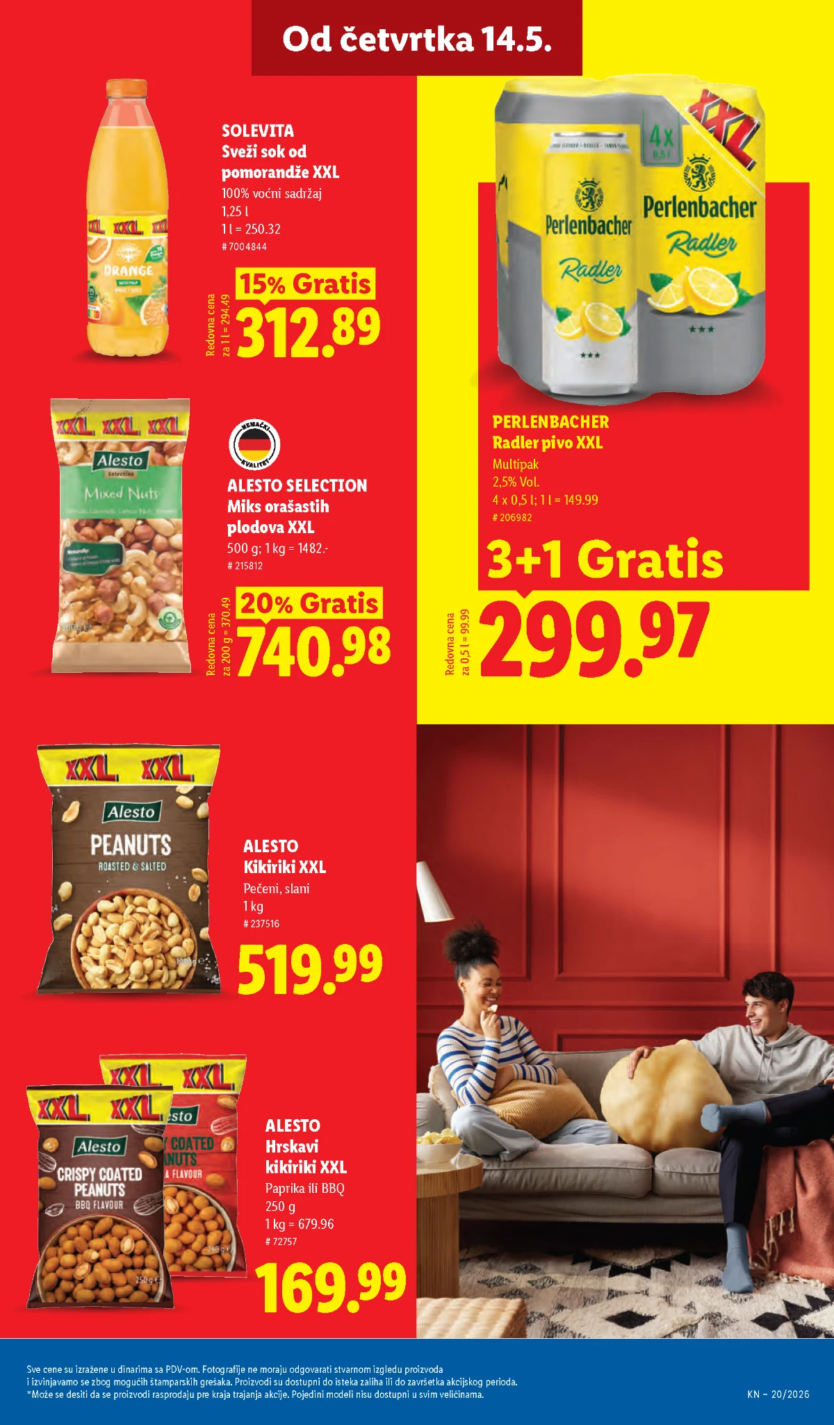Lidl katalog akcija strana 57 hit ponude Srbija 2026