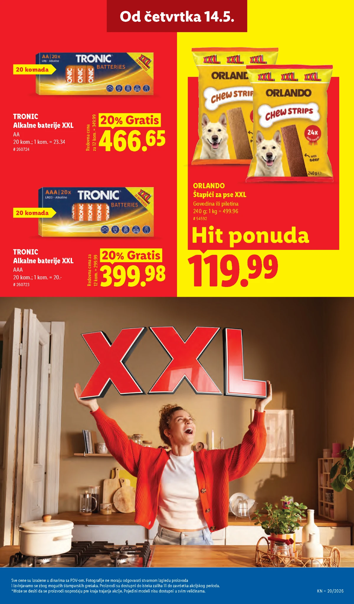 Lidl katalog akcija strana 59 hit ponude Srbija 2026