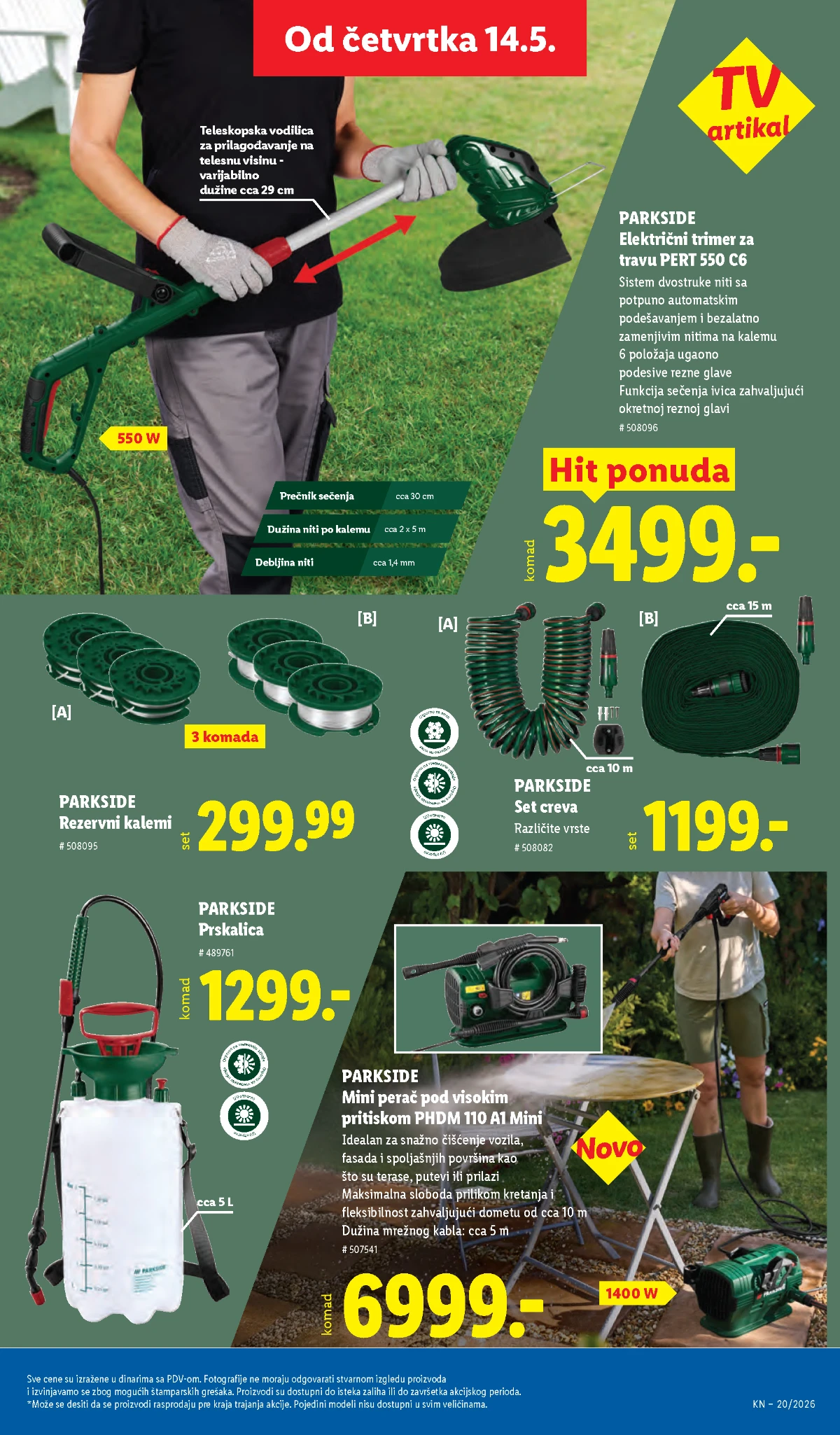 Lidl katalog akcija strana 69 hit ponude Srbija 2026