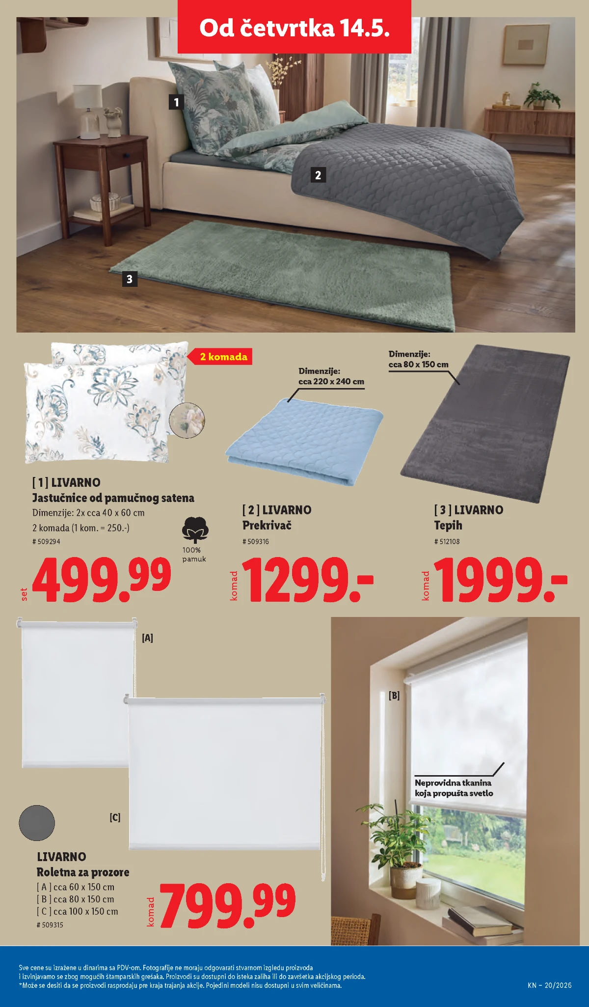 Lidl katalog akcija strana 75 hit ponude Srbija 2026