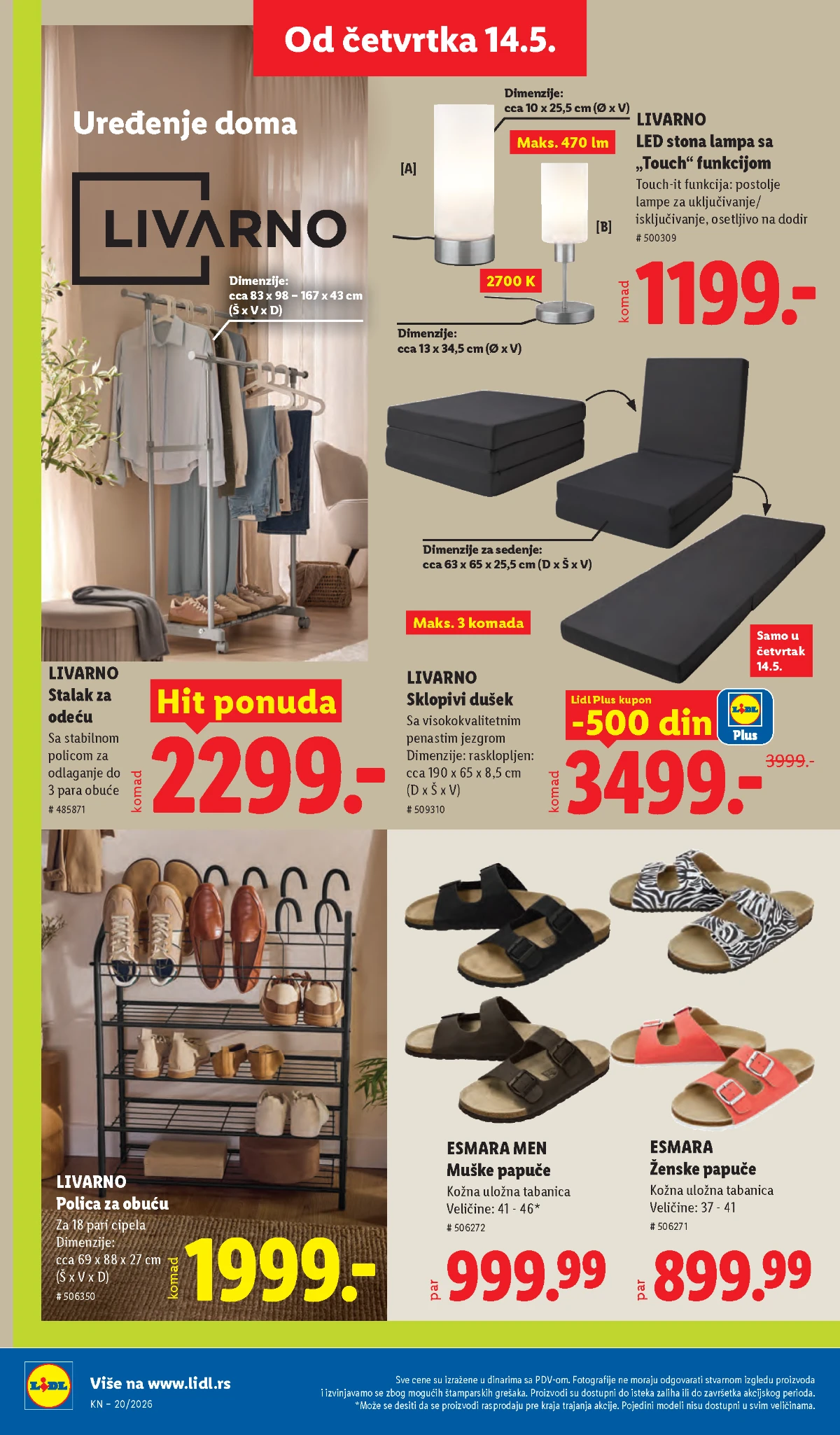 Lidl katalog akcija strana 76 hit ponude Srbija 2026