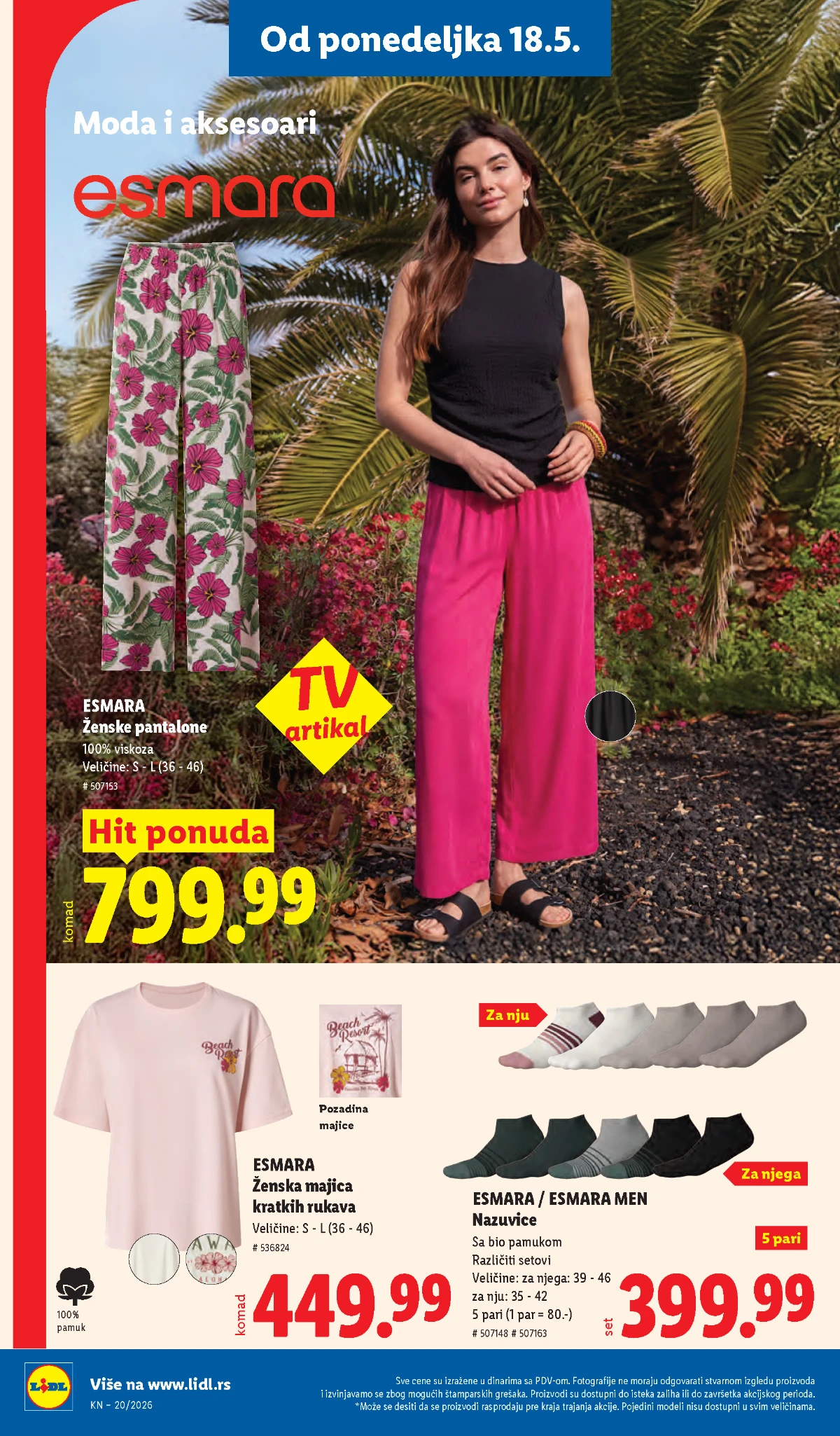 Lidl katalog akcija strana 82 hit ponude Srbija 2026