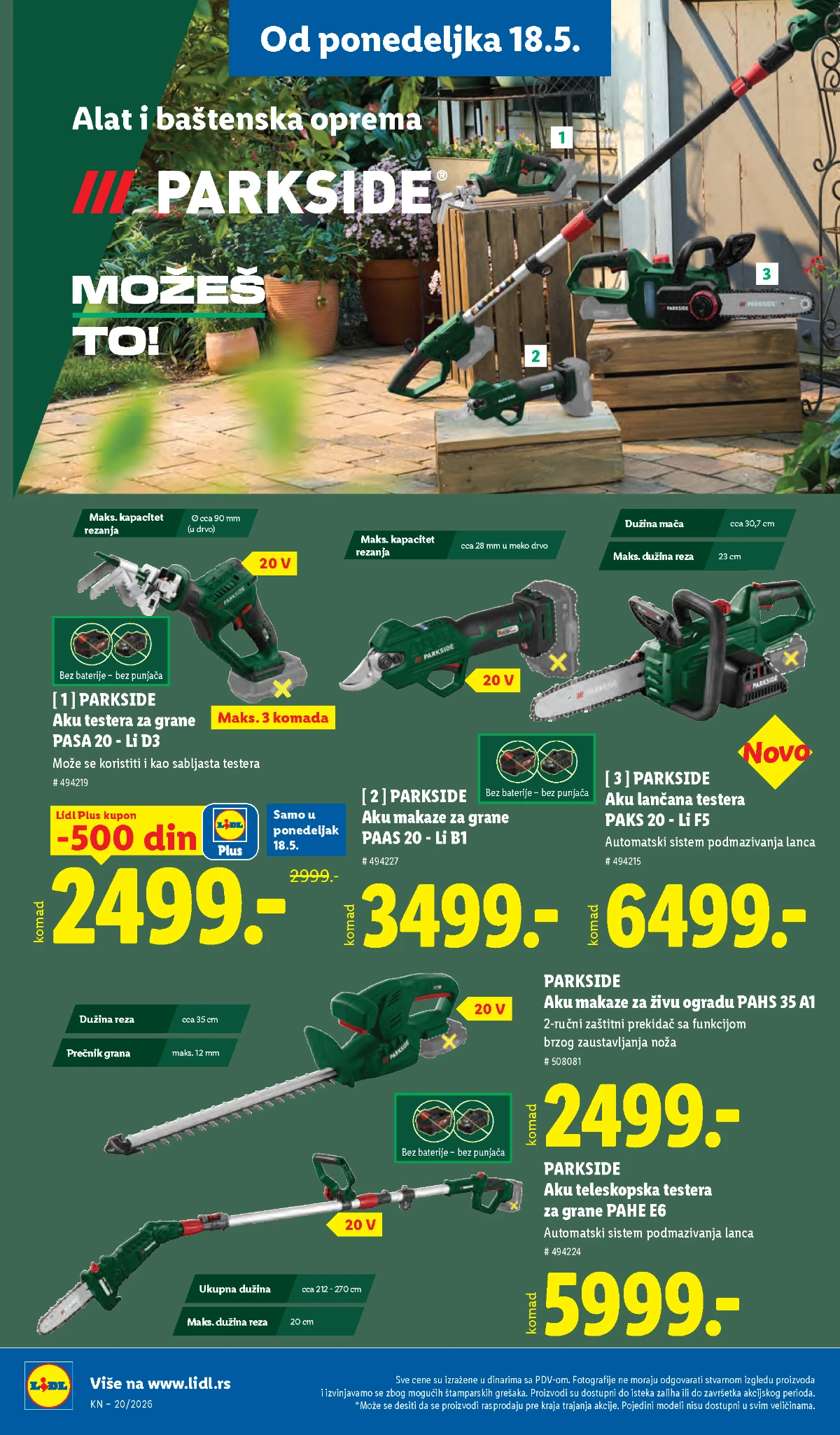 Lidl katalog akcija strana 84 hit ponude Srbija 2026