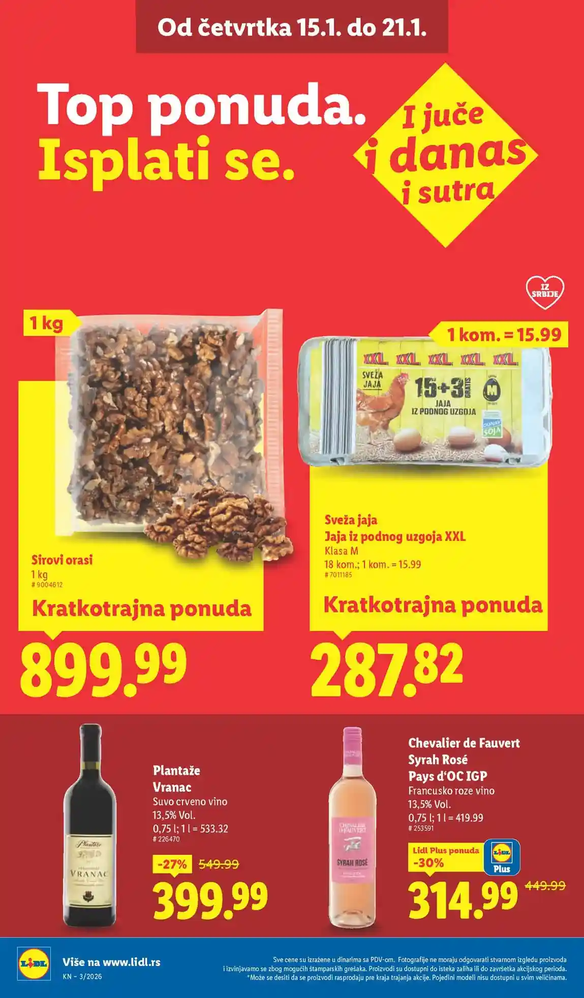 Lidl katalog sniženja Lidl akcija sniženja