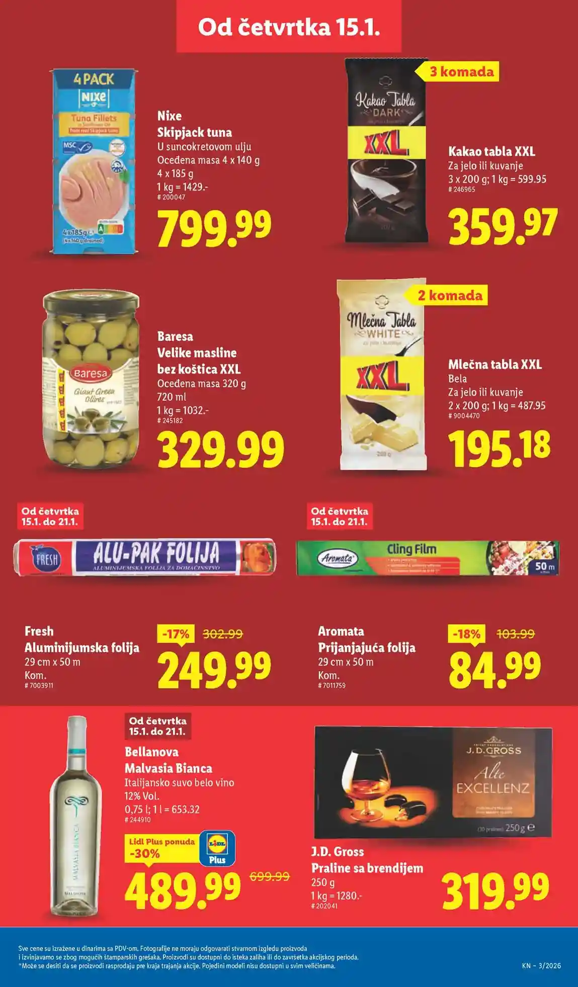 Lidl katalog sniženja Lidl akcija sniženja