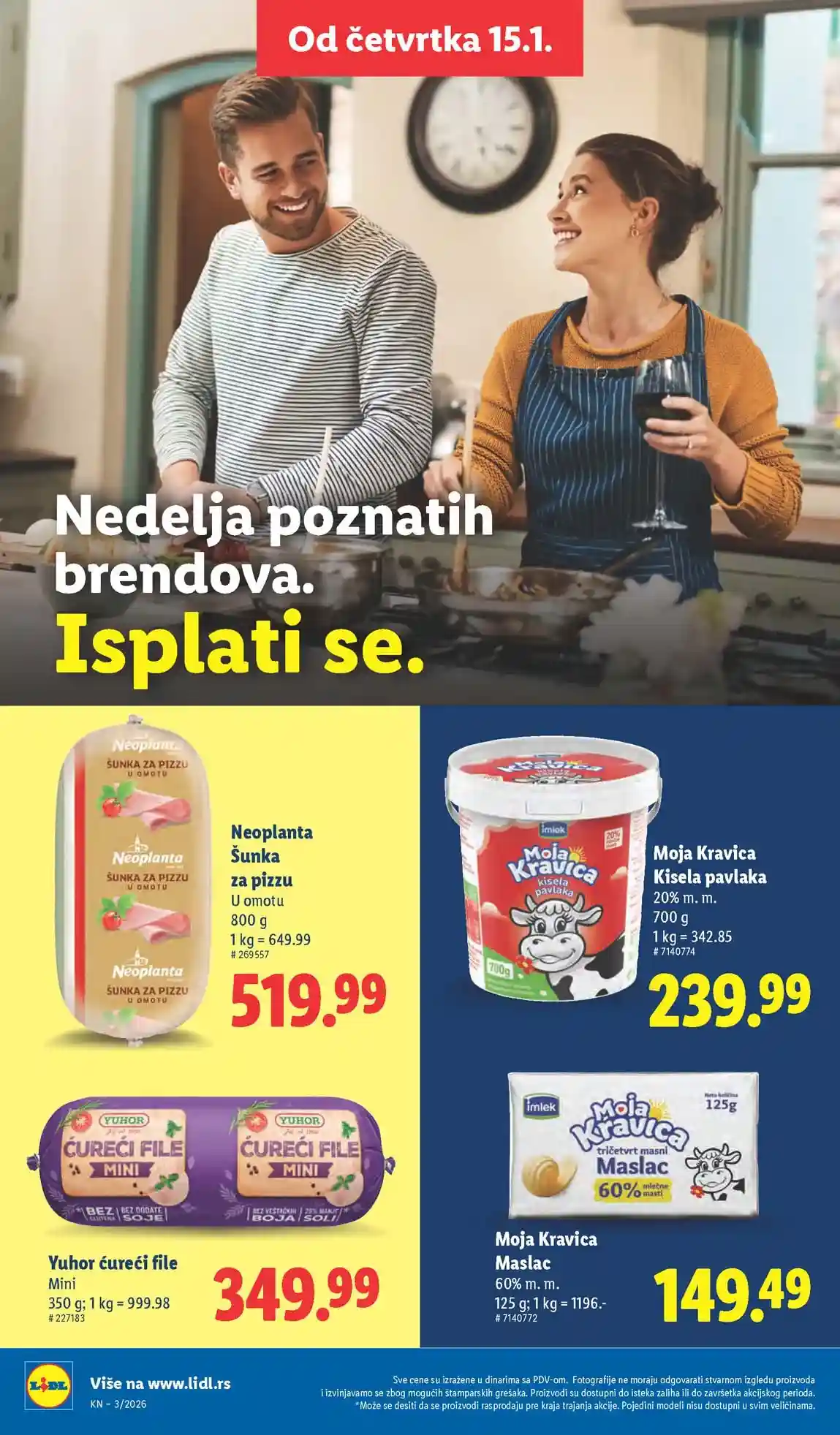 Lidl katalog sniženja Lidl akcija sniženja