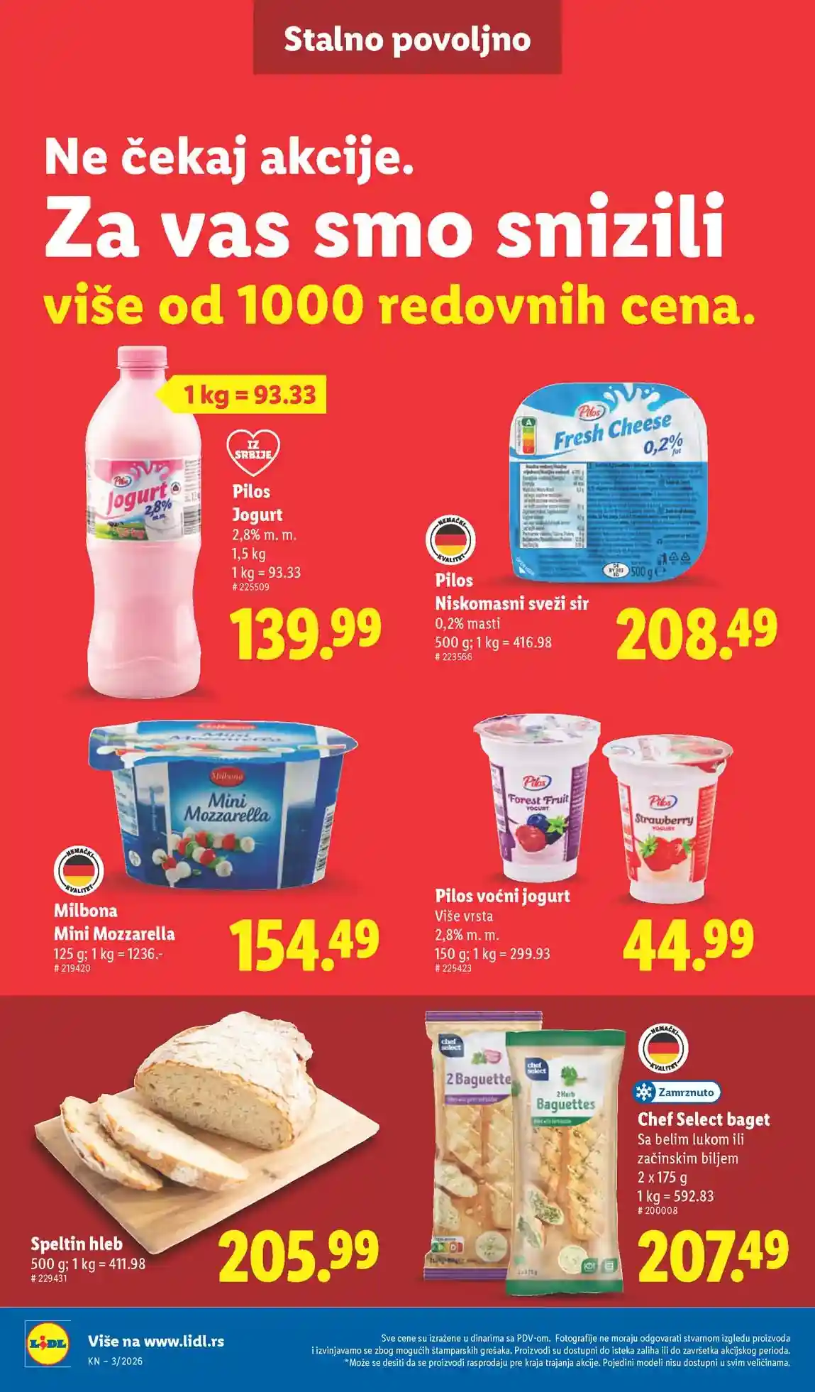 Lidl katalog sniženja Lidl akcija sniženja