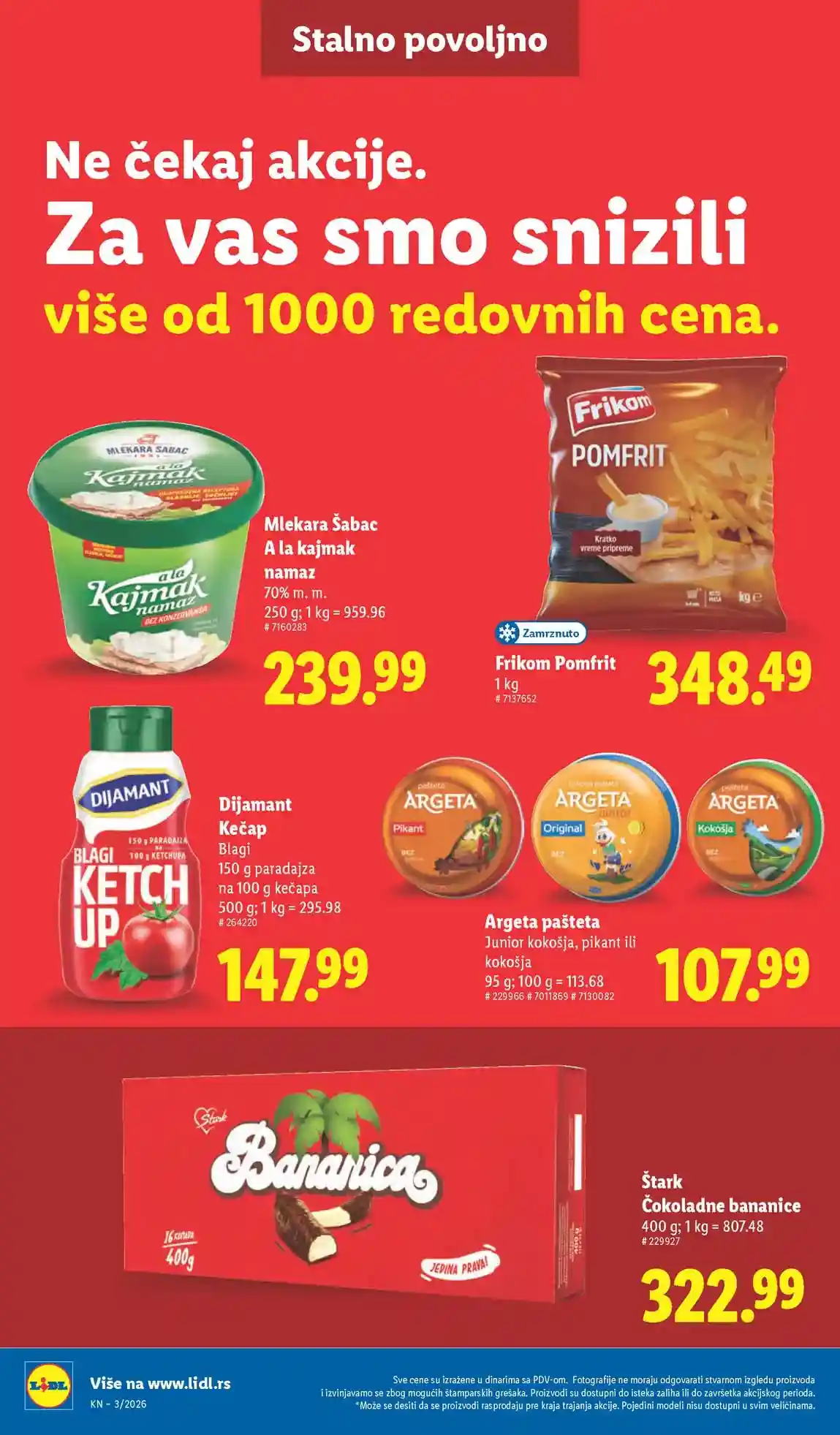 Lidl katalog sniženja Lidl akcija sniženja