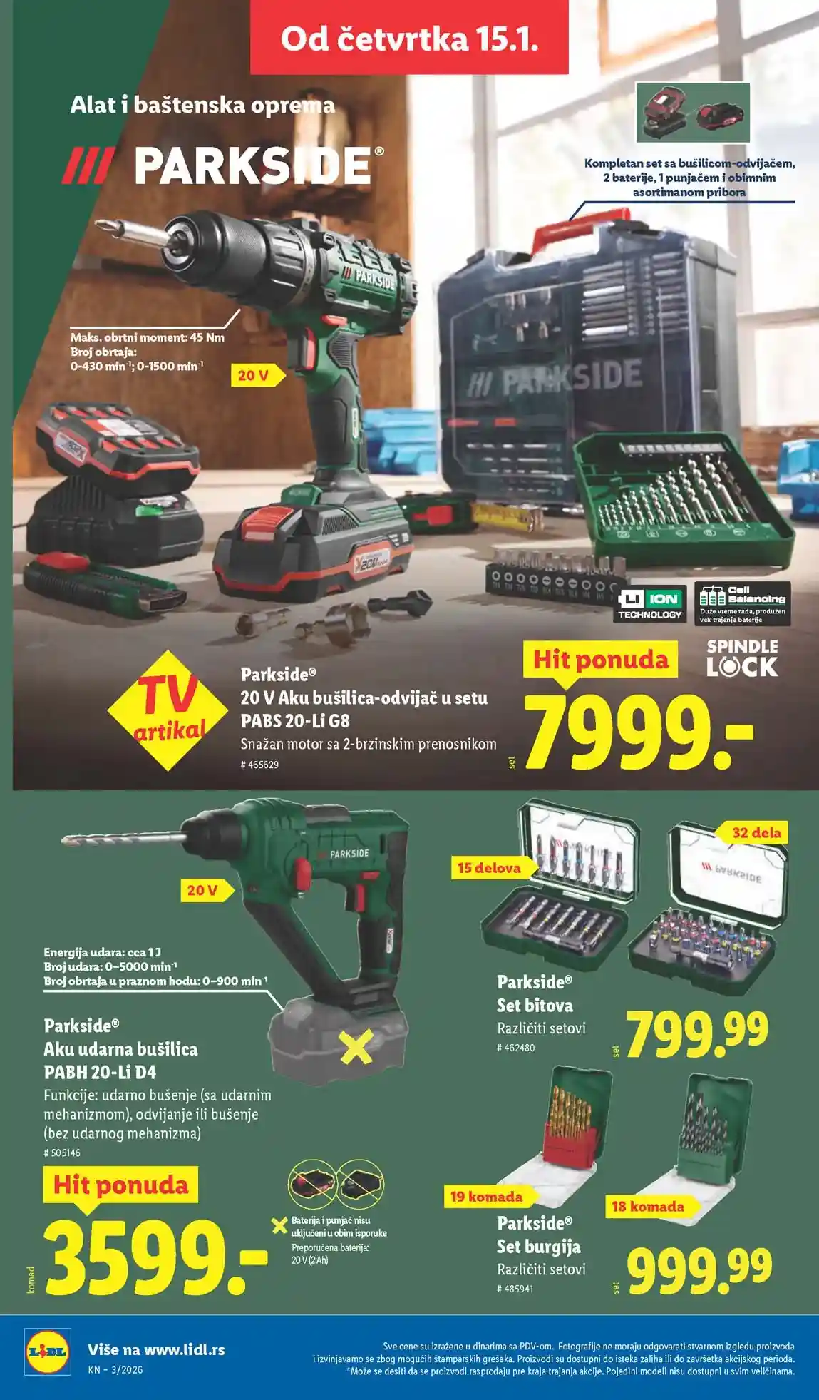 Lidl katalog sniženja Lidl akcija sniženja