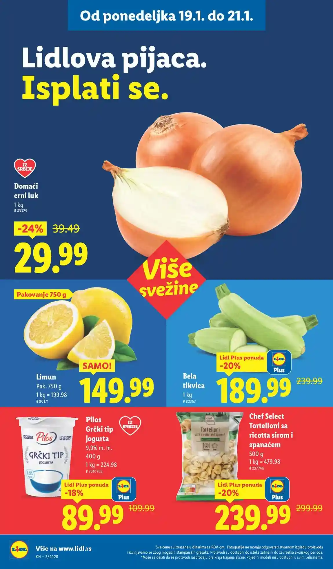 Lidl katalog sniženja Lidl akcija sniženja