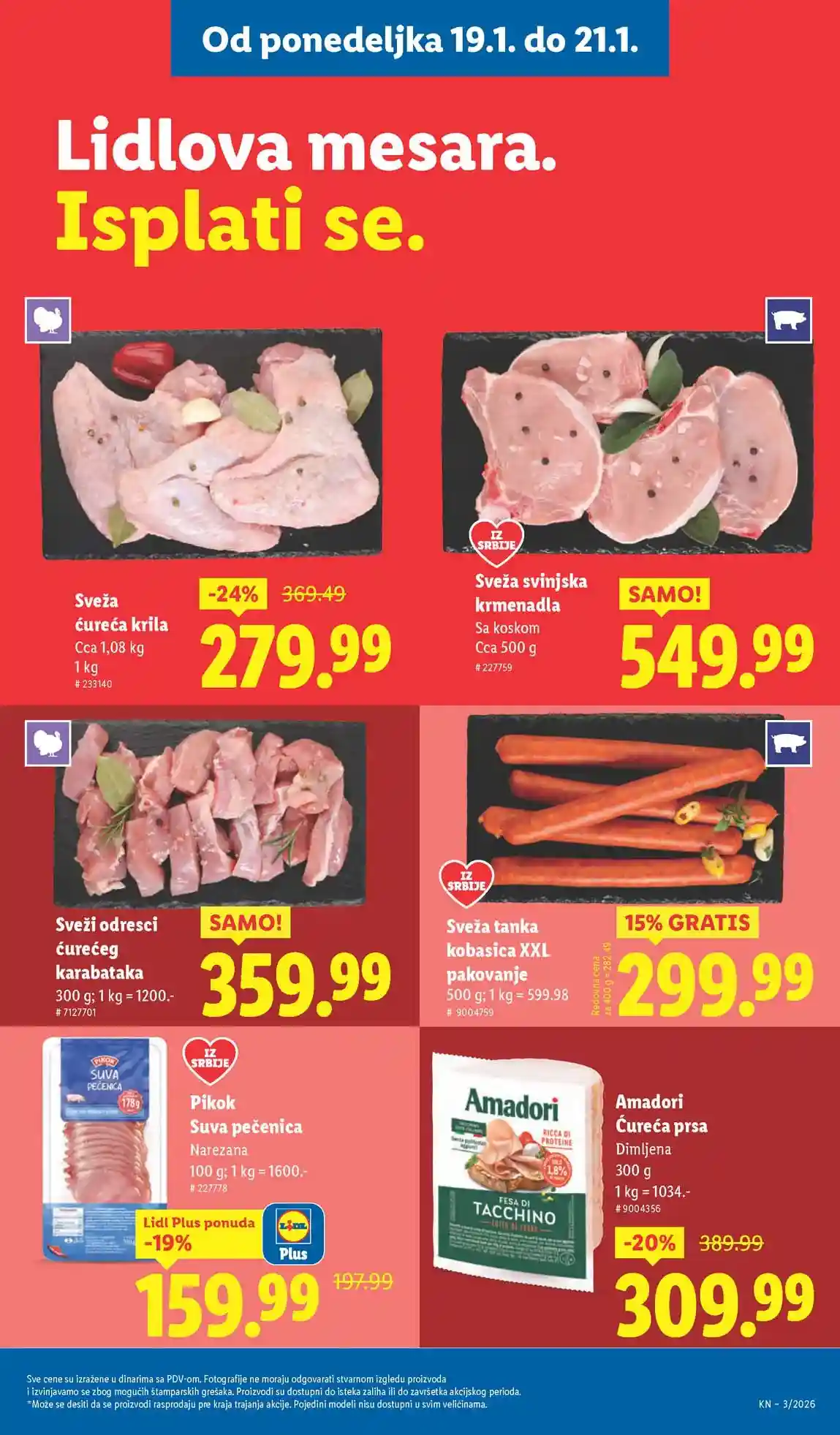 Lidl katalog sniženja Lidl akcija sniženja
